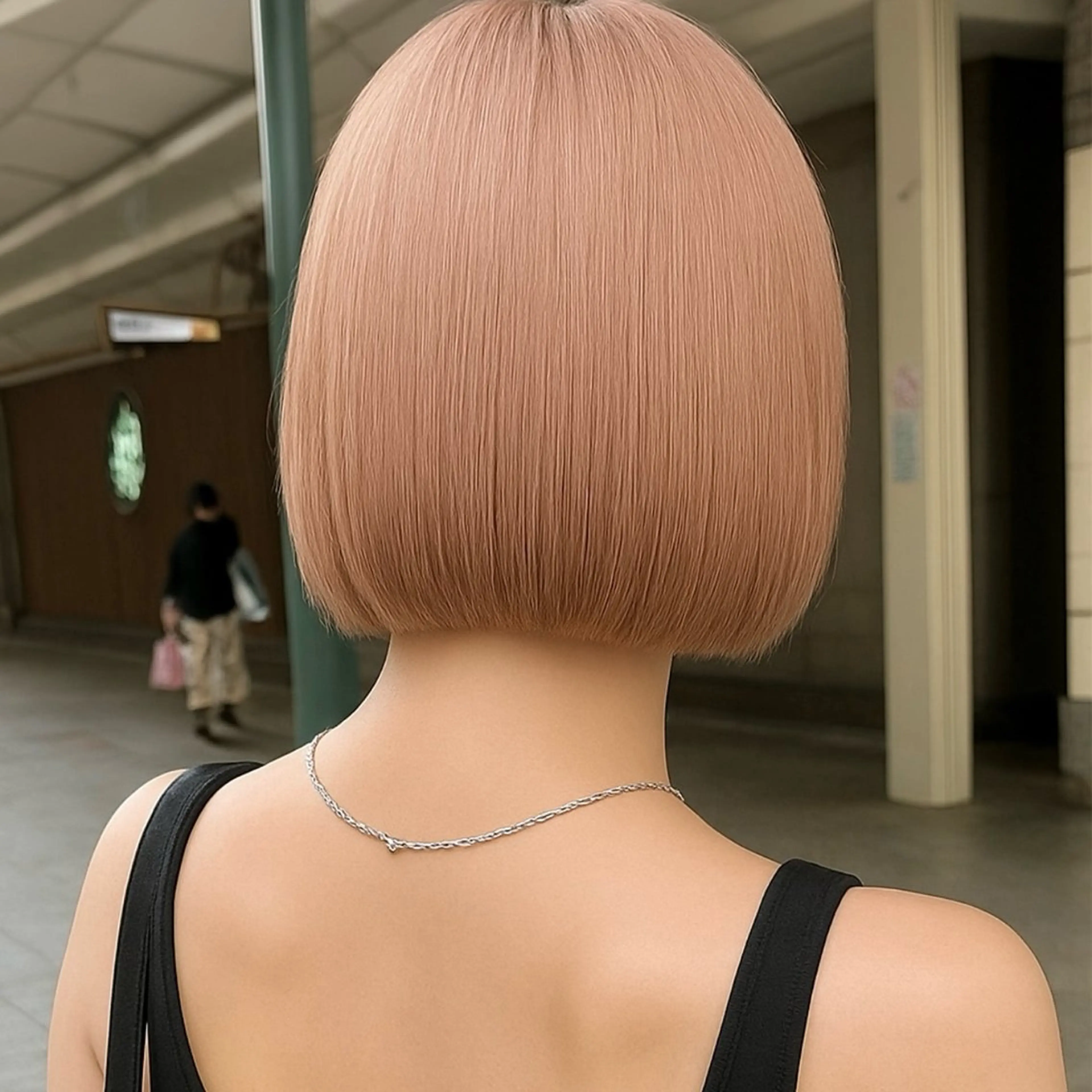 ショート カラー カット ヘアカラー トリートメント 【nui 茨木】 清水優のヘアスタイル