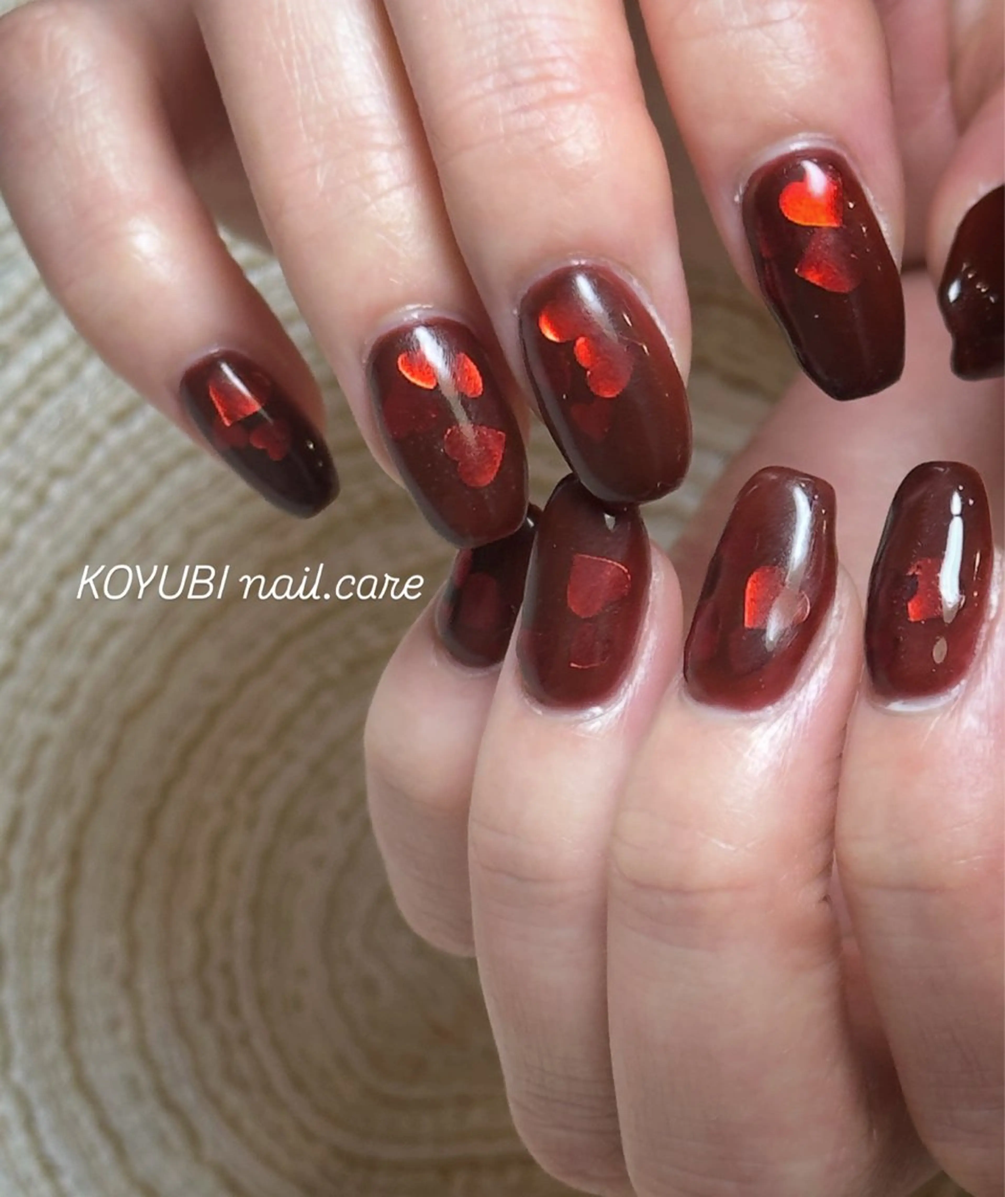 ネイル アートネイル カジュアル オフィスネイル シンプルネイル KOYUBI 大関のネイルデザイン
