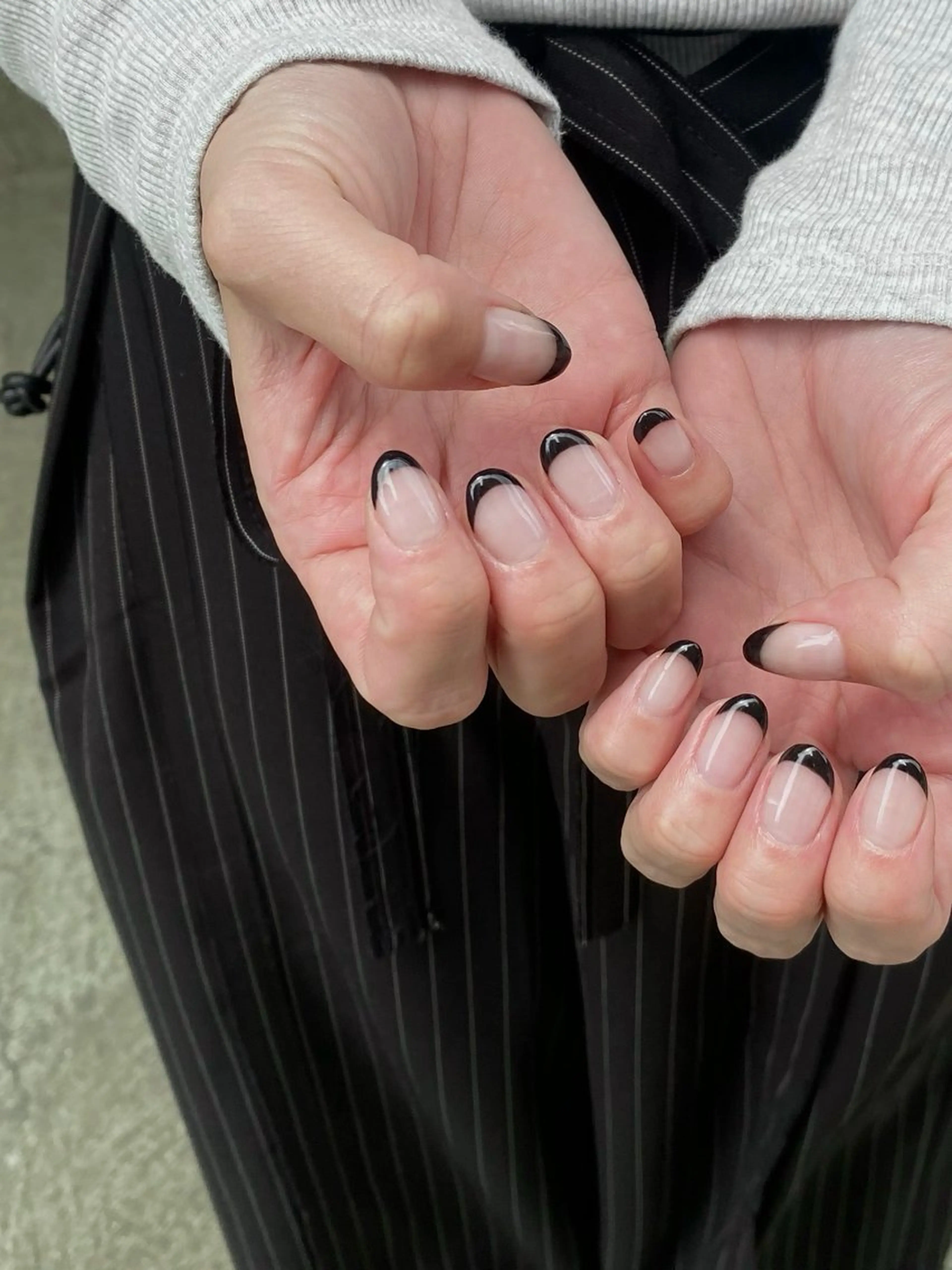 ネイル フレンチネイル ハンドネイル LAJITTO ANJUのネイルデザイン