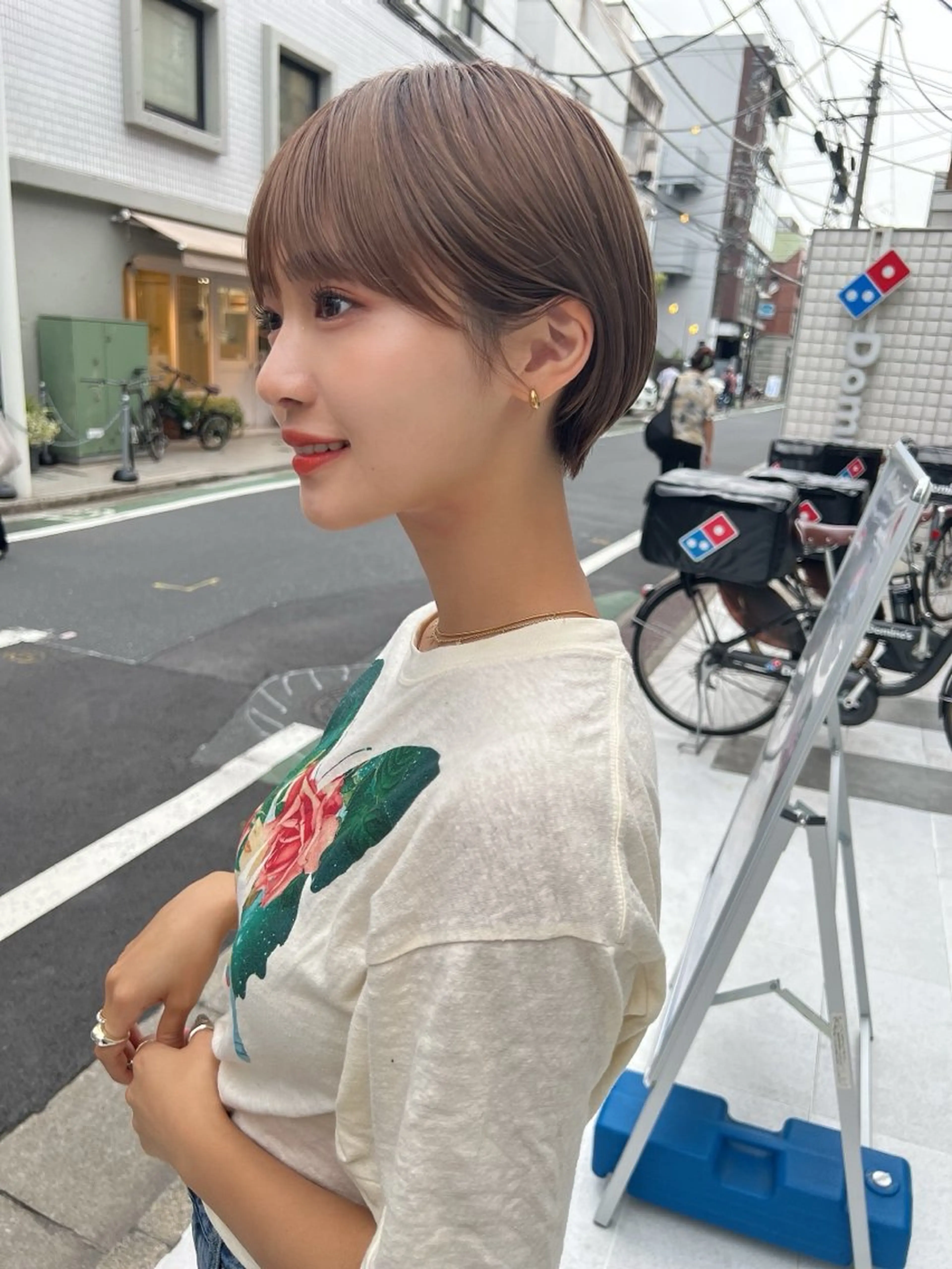 ショート ショートヘア sand yena 横浜所属・🌟似合わせカット No.1🌟ホノのヘアスタイル