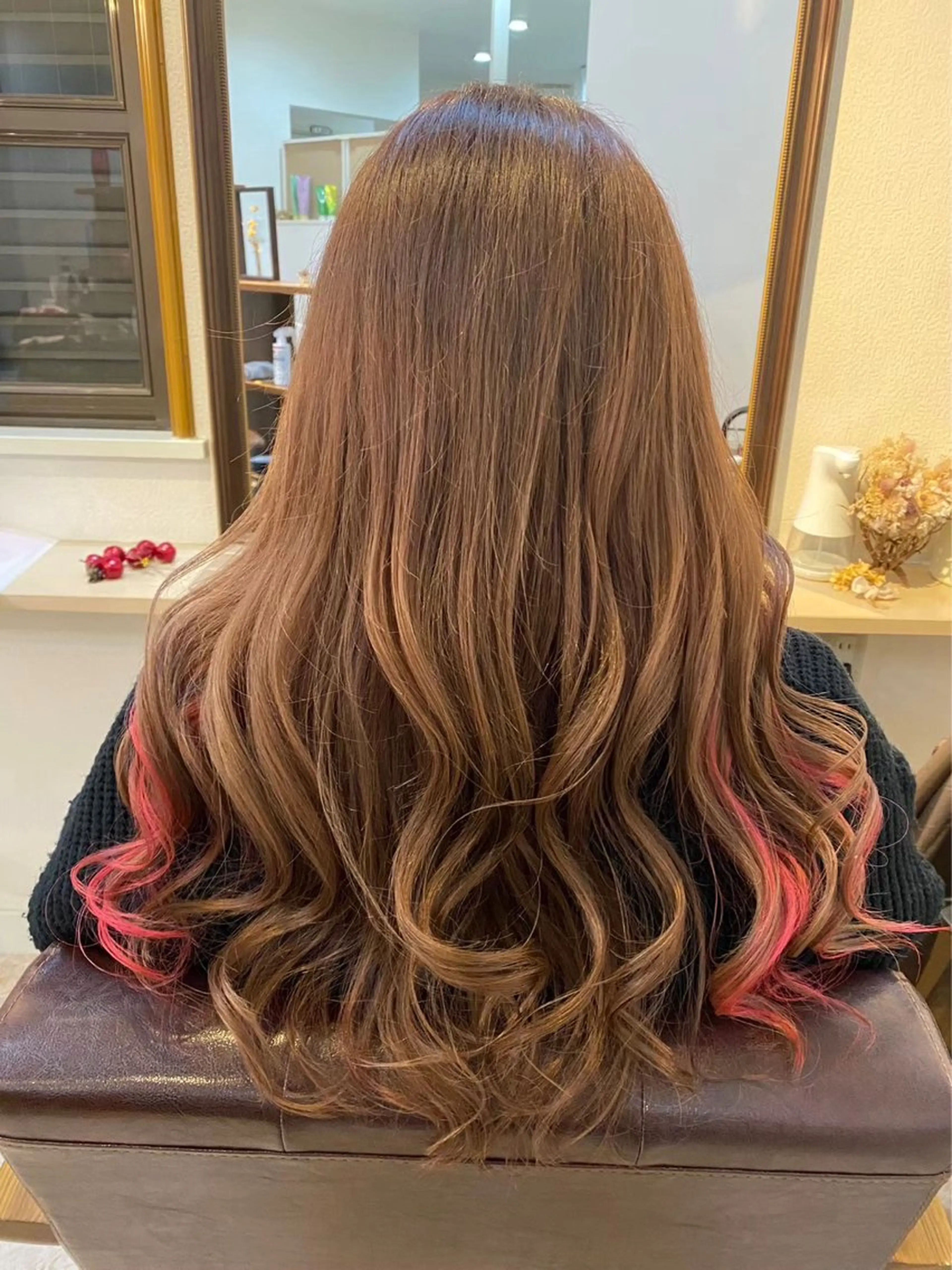 ロング カラー 髙橋 未来のヘアスタイル