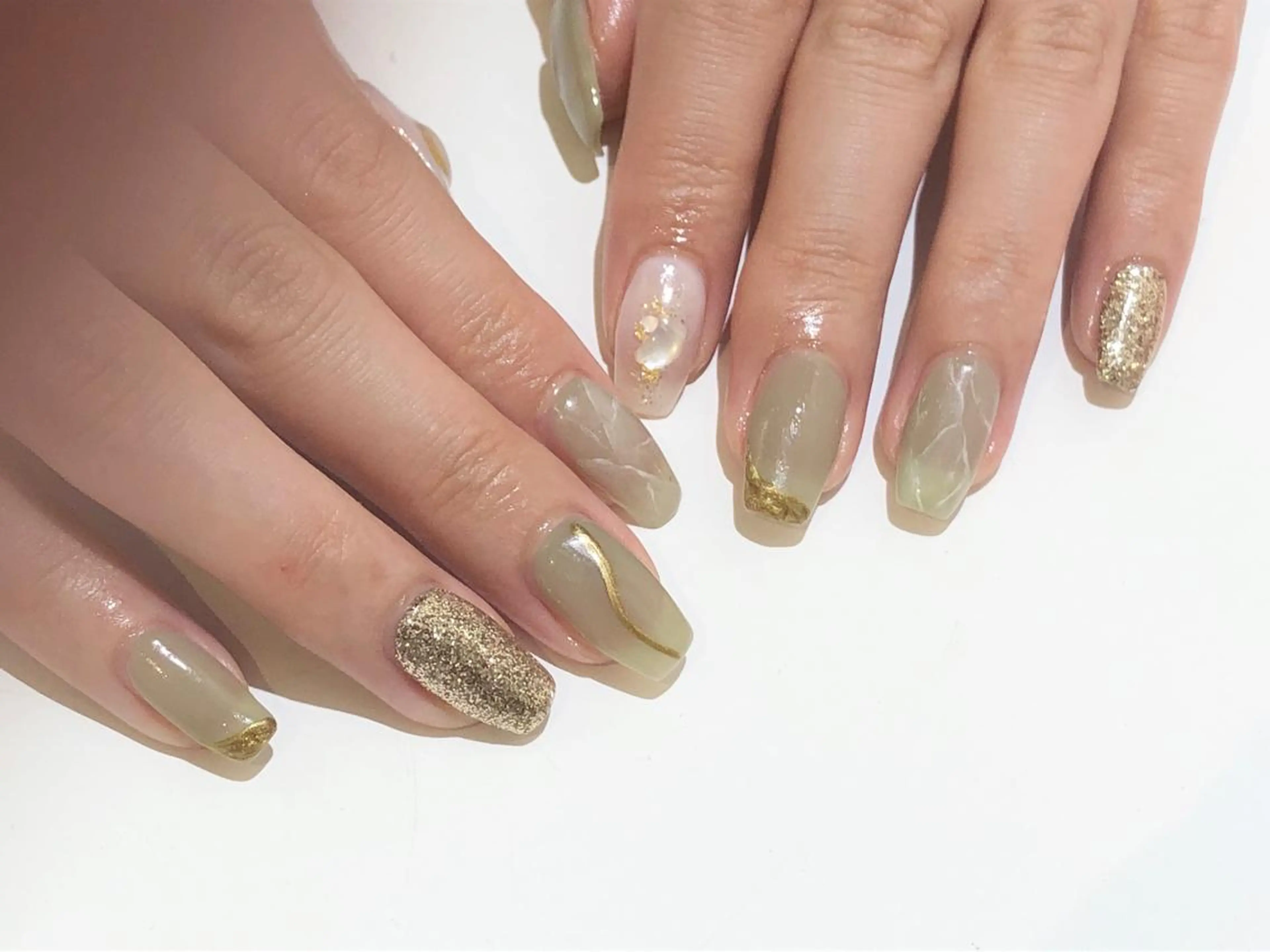 ネイル 舞田 苑香のネイルデザイン