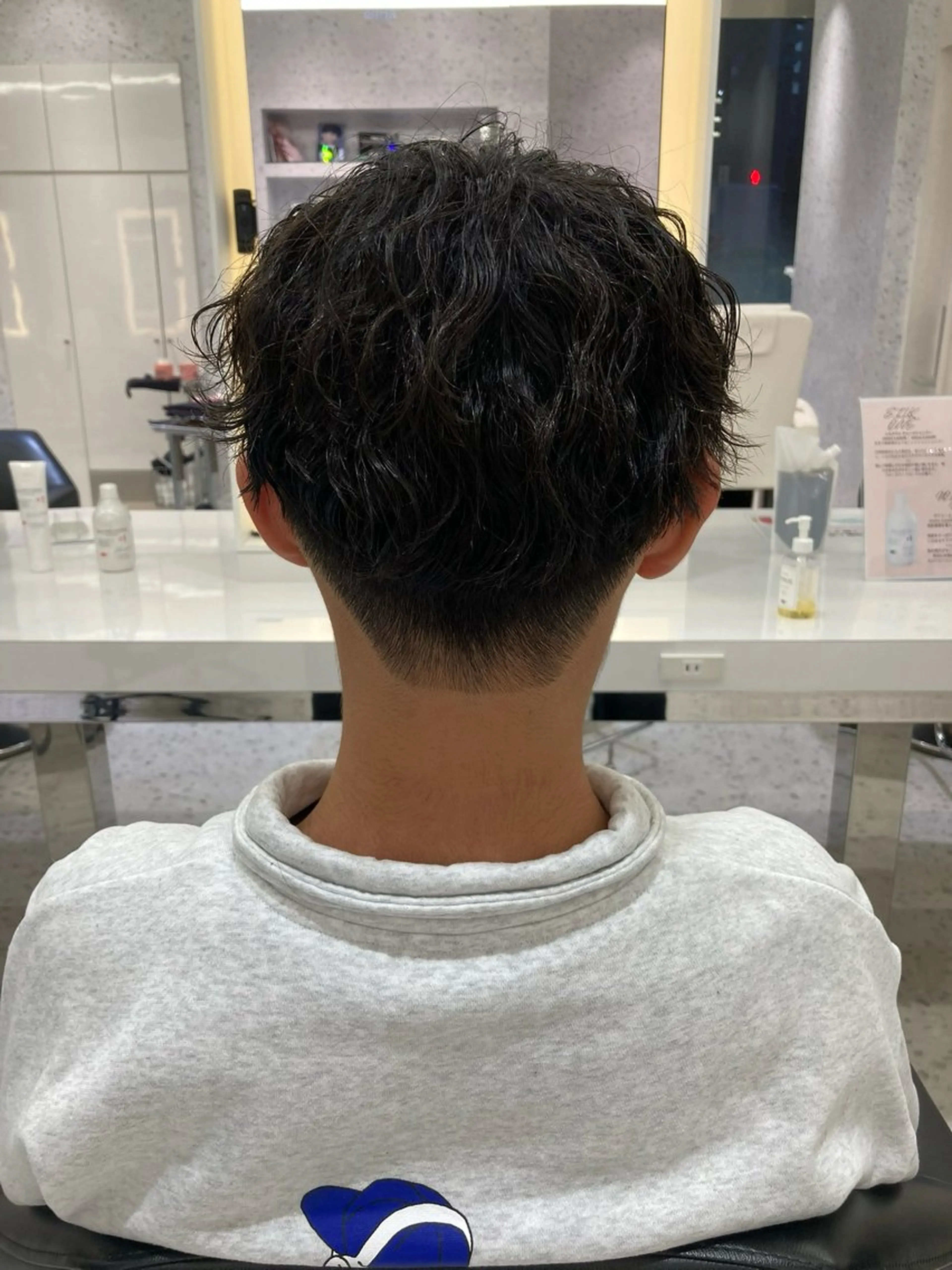 カット＋ツイストスパイラル+内部補修or地肌ケアバブルの写真