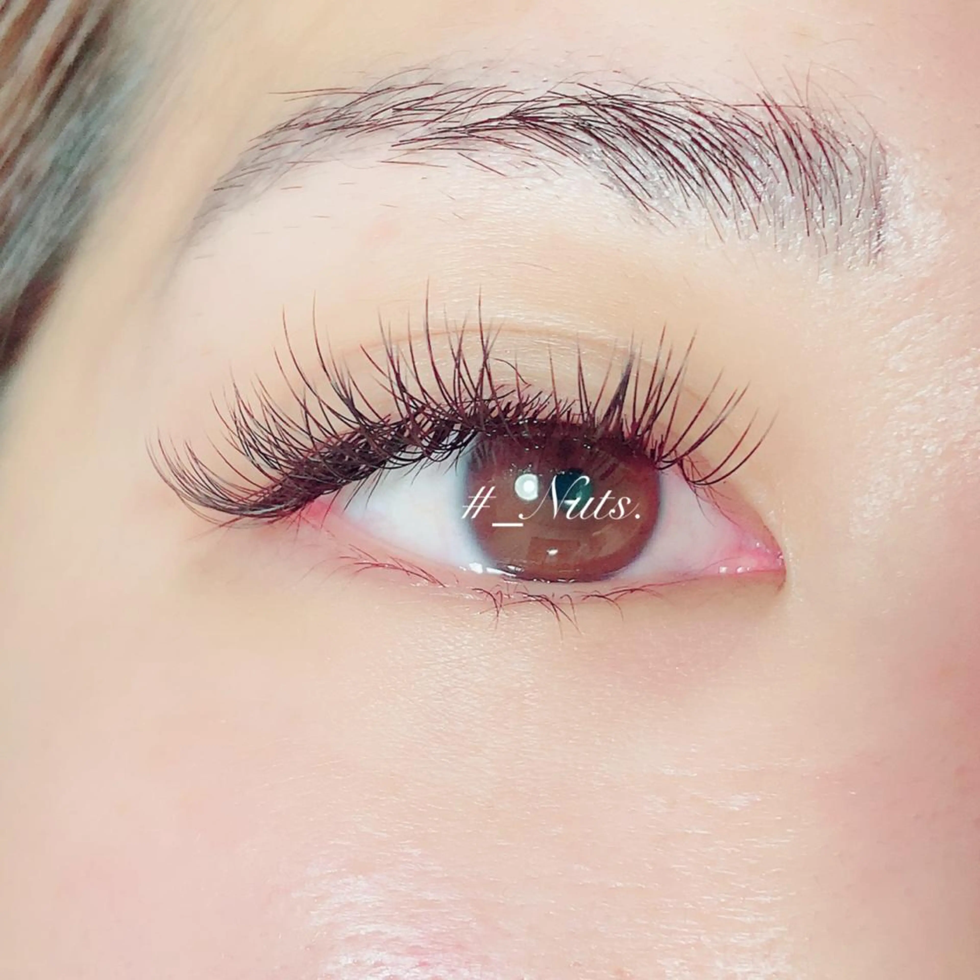 マツエク・マツパ 土居 夏美/束感マツエクのマツエク・マツパデザイン