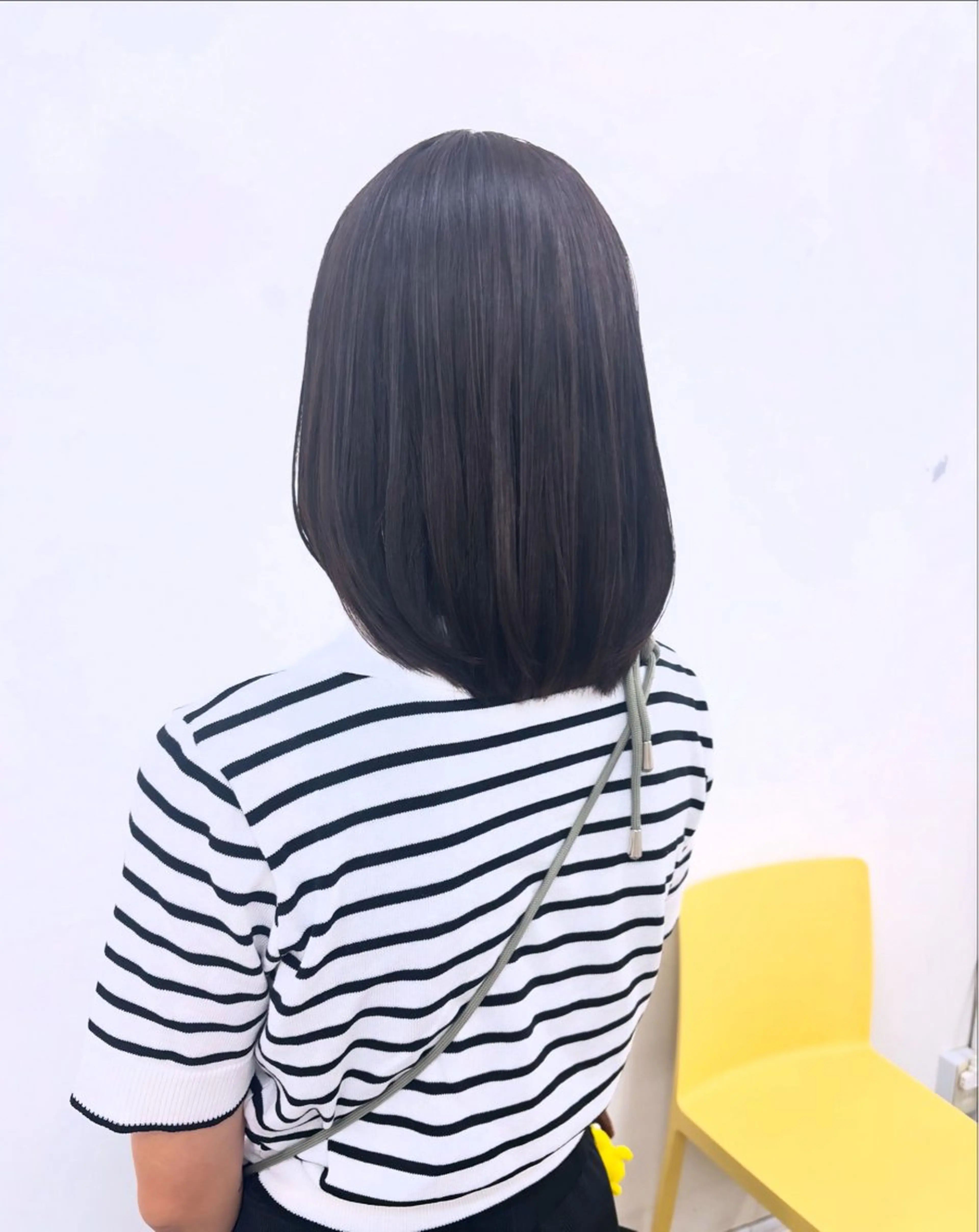 ミディアム カラー カット ヘアカラー トリートメント 似合わせ美髪ヘア✨ 天王寺．阿倍野🌈のヘアスタイル
