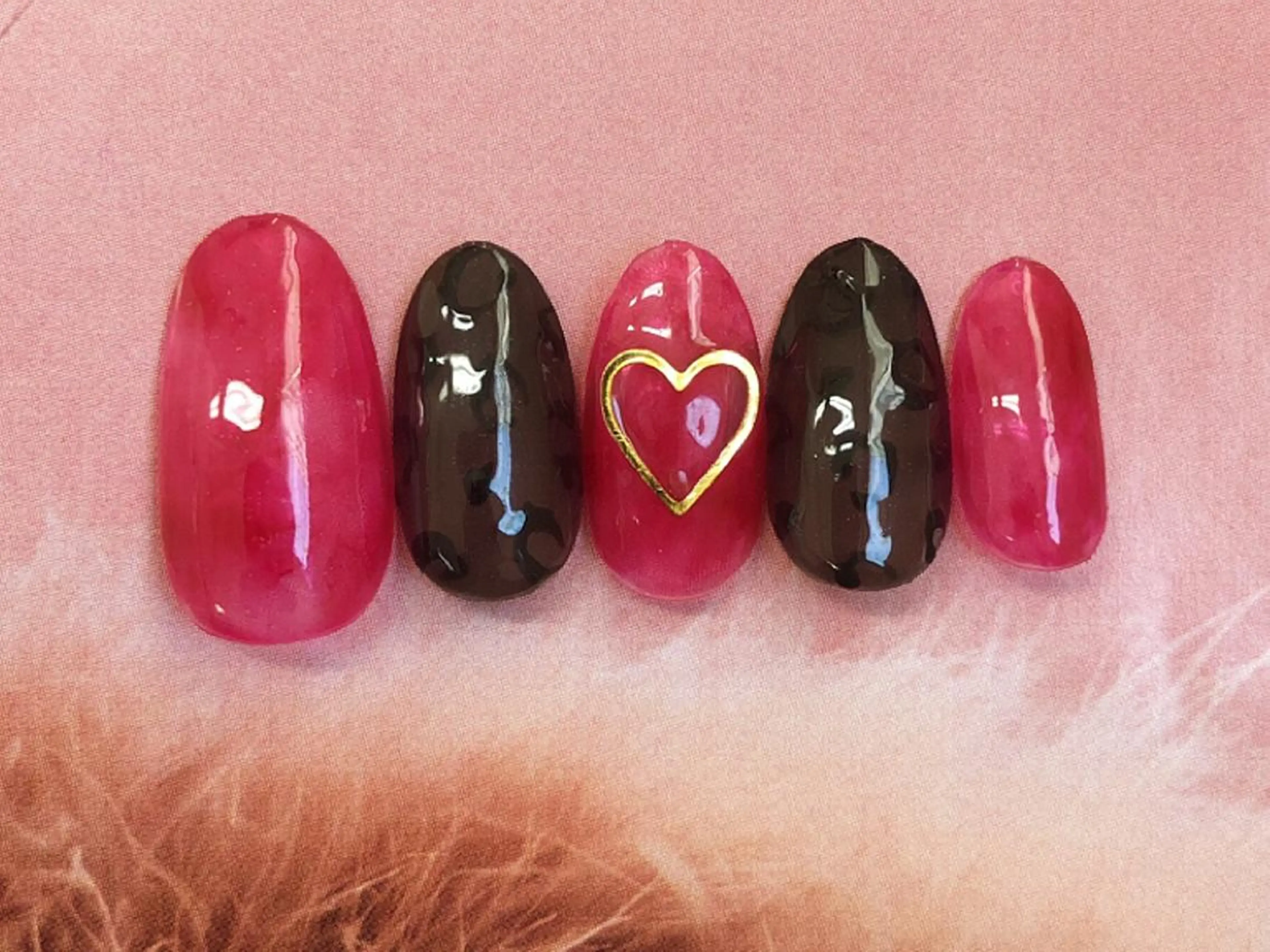 ショート カラー chéri sinagawaのネイルデザイン