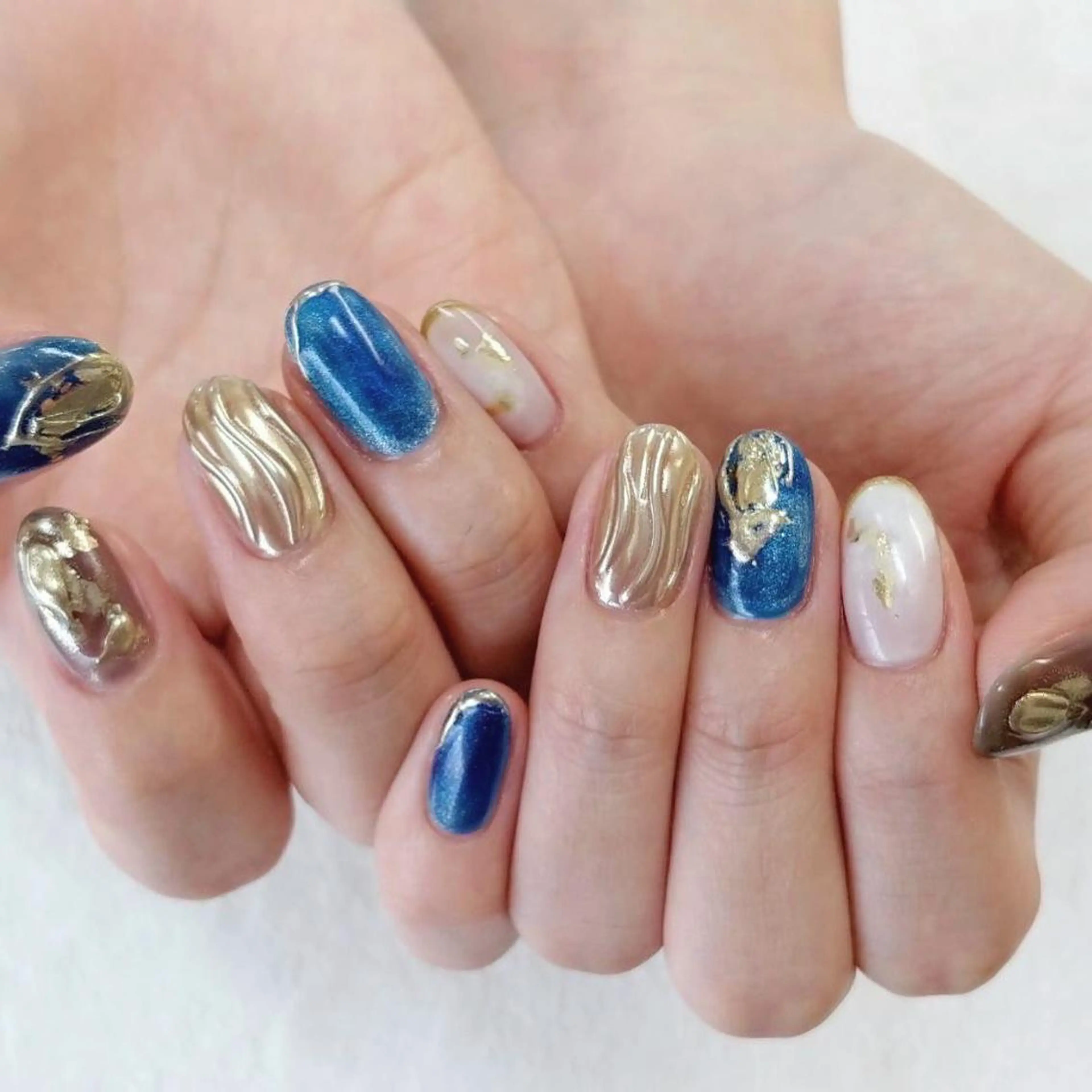 ネイル 持ち込み ニュアンスネイル ハンドネイル Nail lieNのネイルデザイン