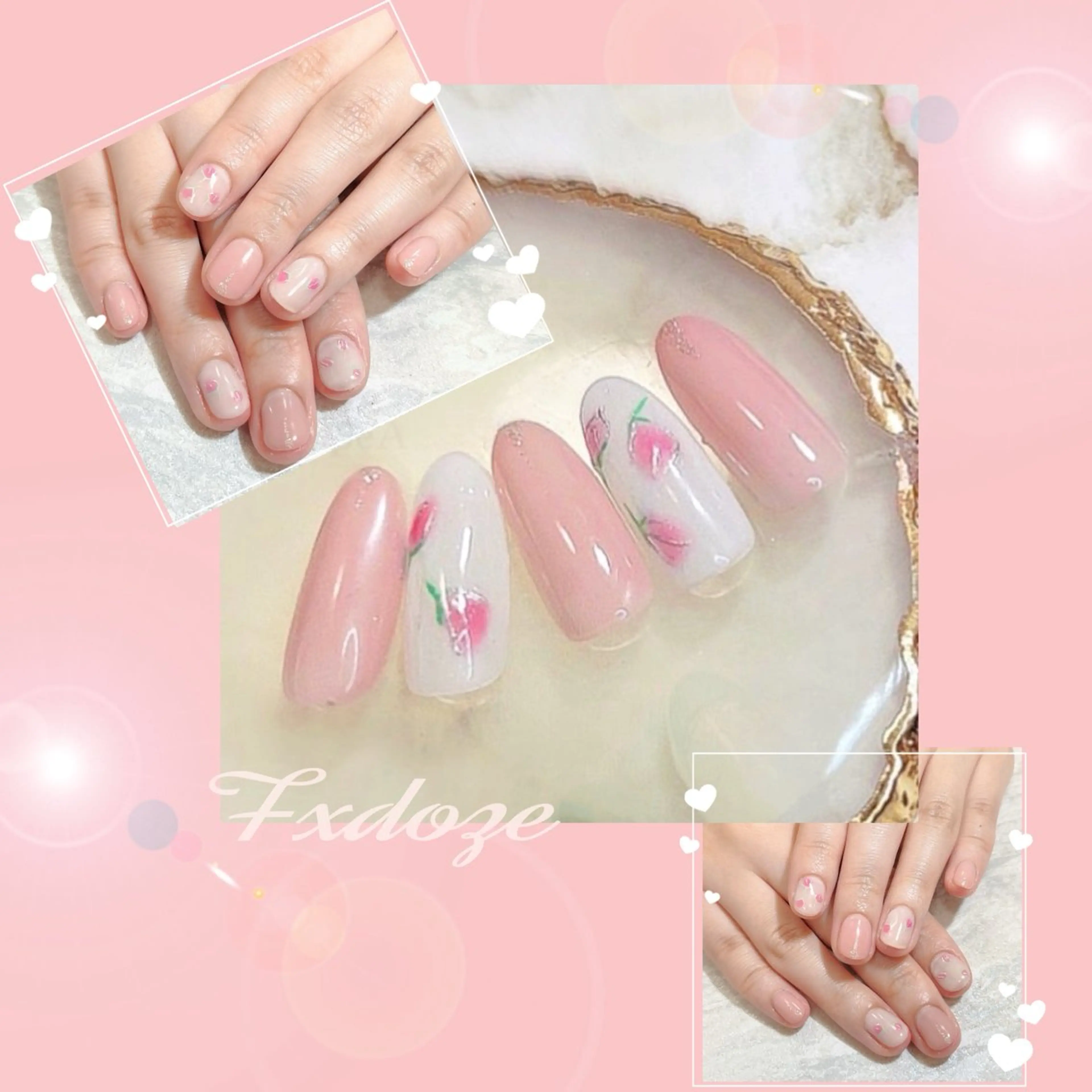 ネイル 春ネイル fxdoze Manakaのネイルデザイン