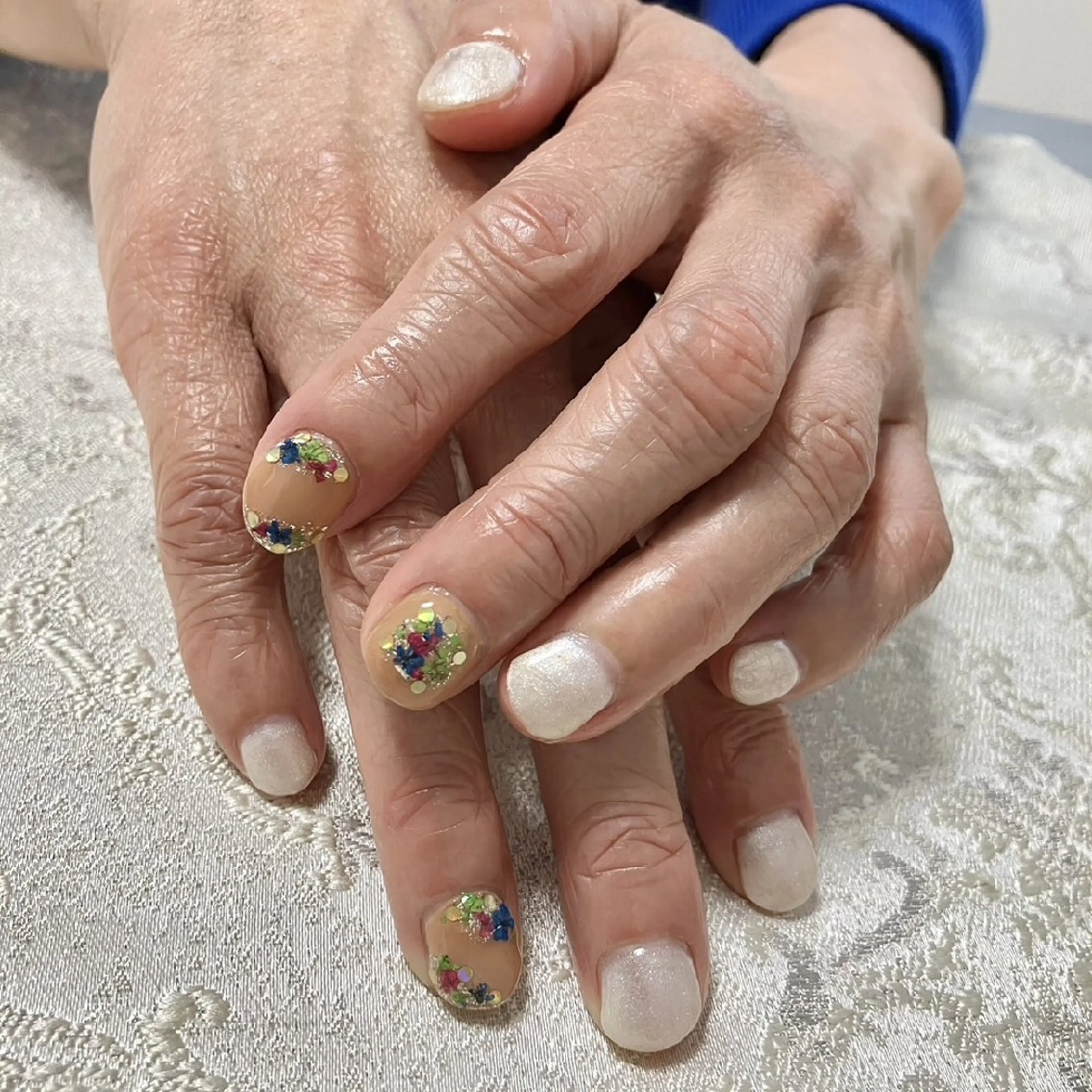 ネイル 春ネイル ハンドネイル Lian. nailist❥のネイルデザイン