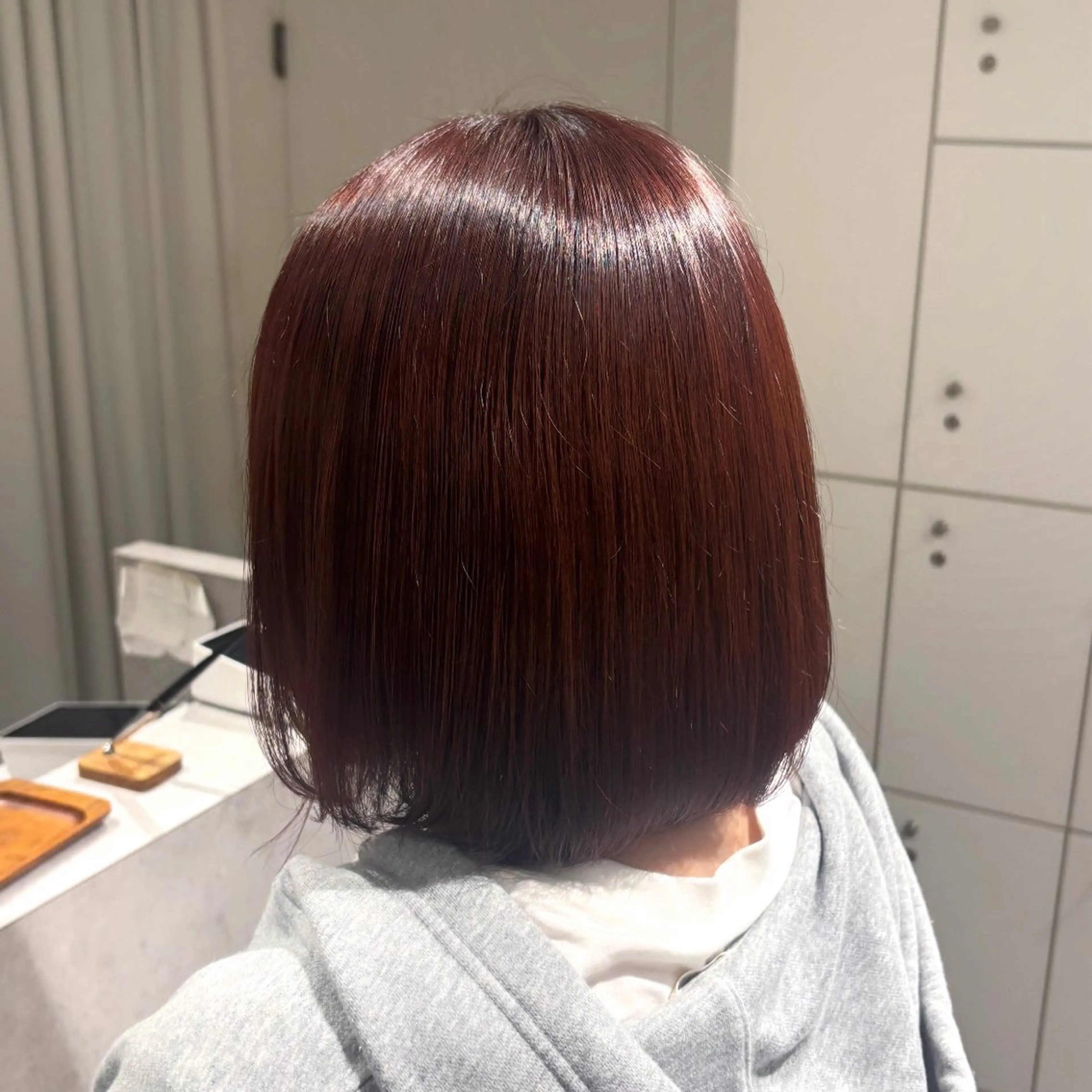 ミディアム カラー 田名部 愛乙のヘアスタイル