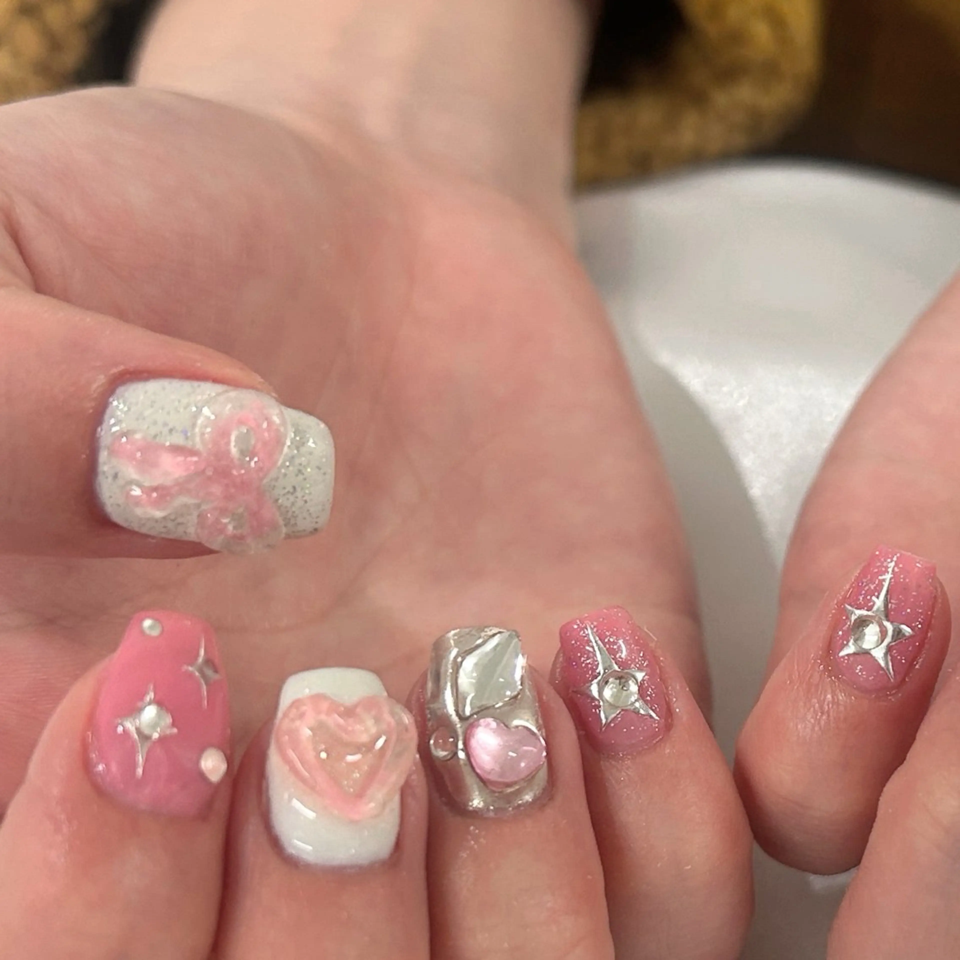 ネイル MODA MANAMIᵕ̈のネイルデザイン