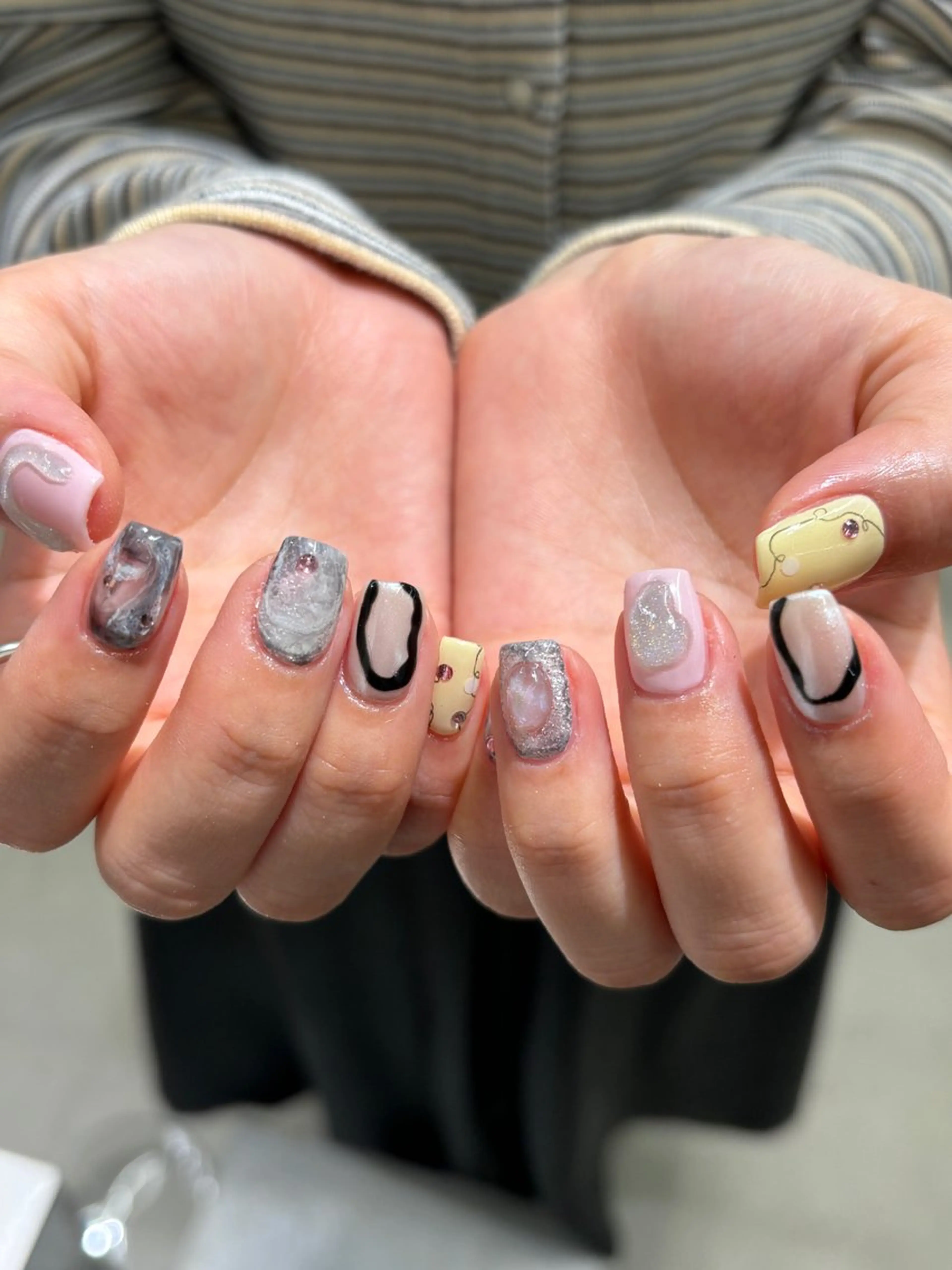 ネイル 春ネイル ハンドネイル chika ／ nailのネイルデザイン