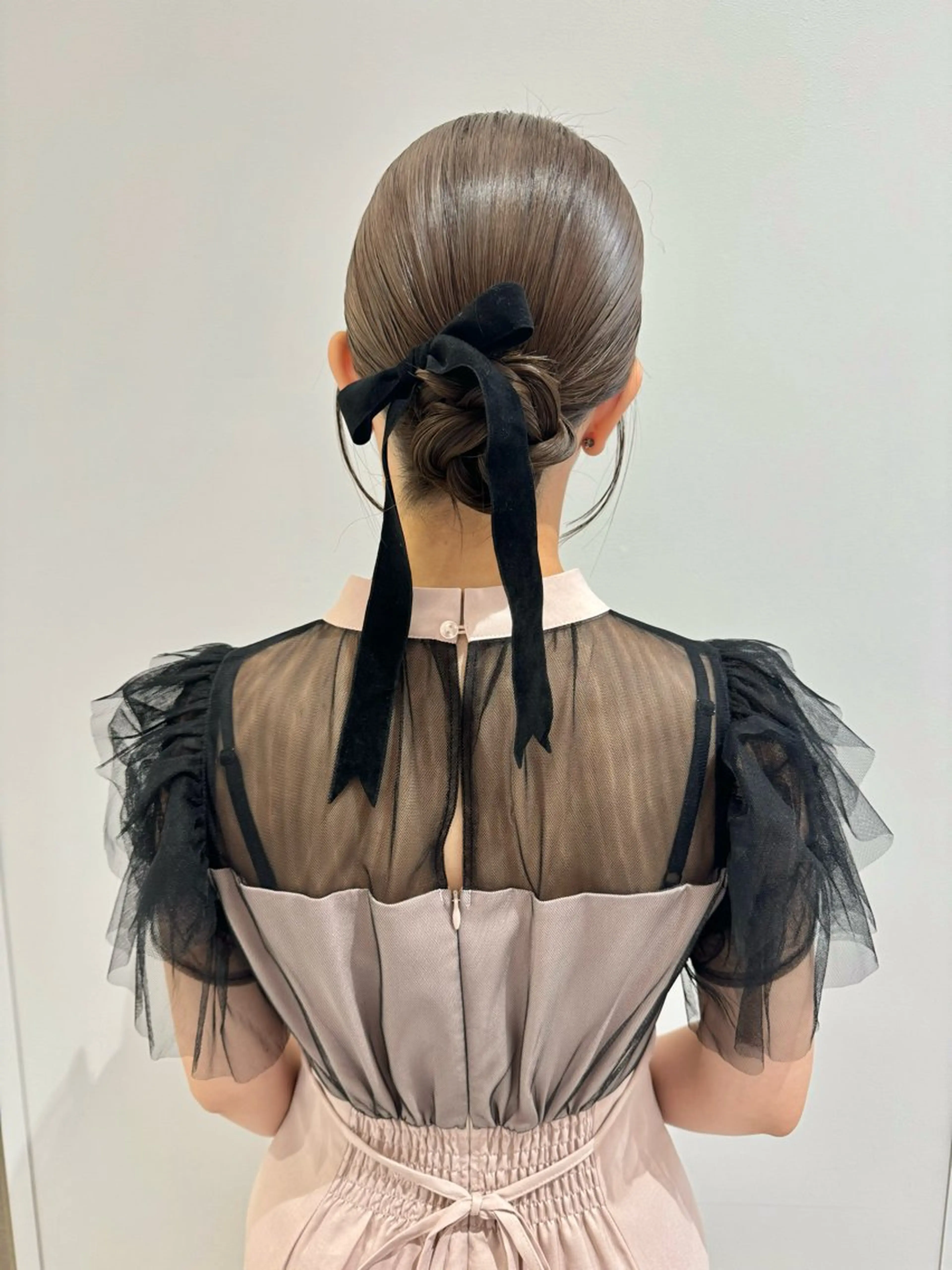 セミロング ヘアアレンジ ヘアセット 🫧髪質改善/縮毛 矯正/RIKOのヘアスタイル