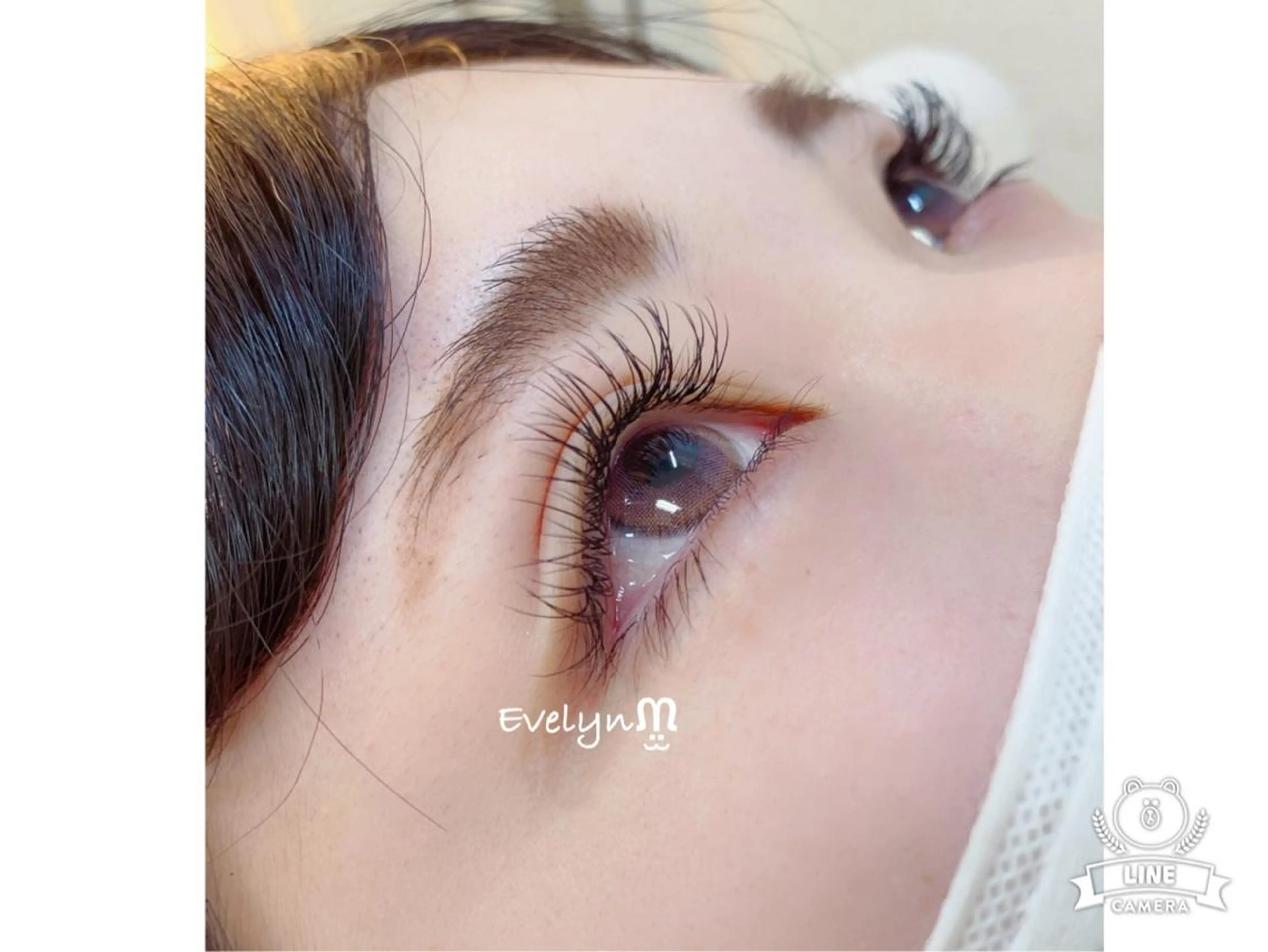 マツエク・マツパ 付け放題 キュート フラットラッシュ ミンク Lily kUMIのマツエク・マツパデザイン