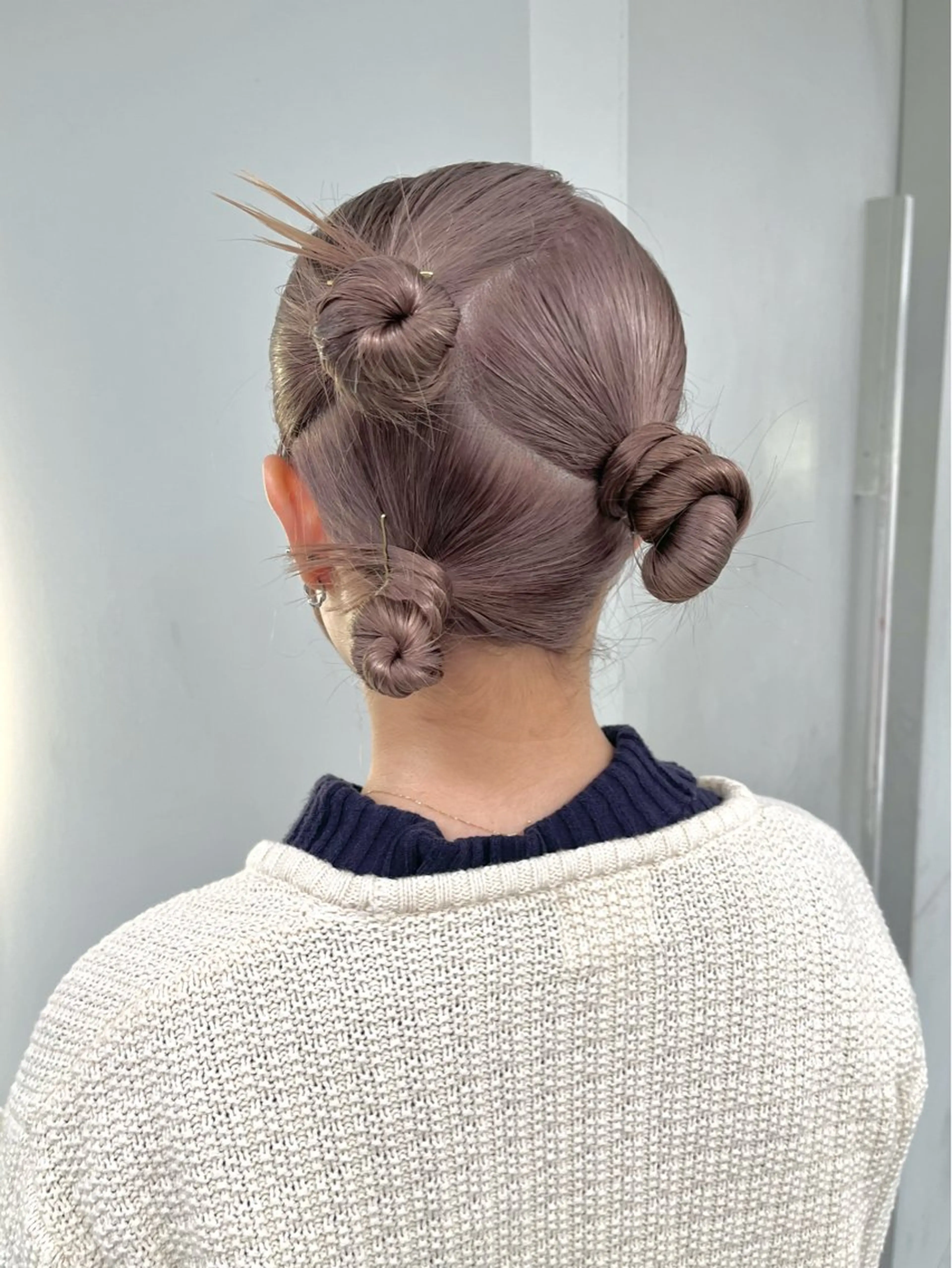 カラー 艶ブリーチ/表参道 ハイトーン /実乃梨のヘアスタイル