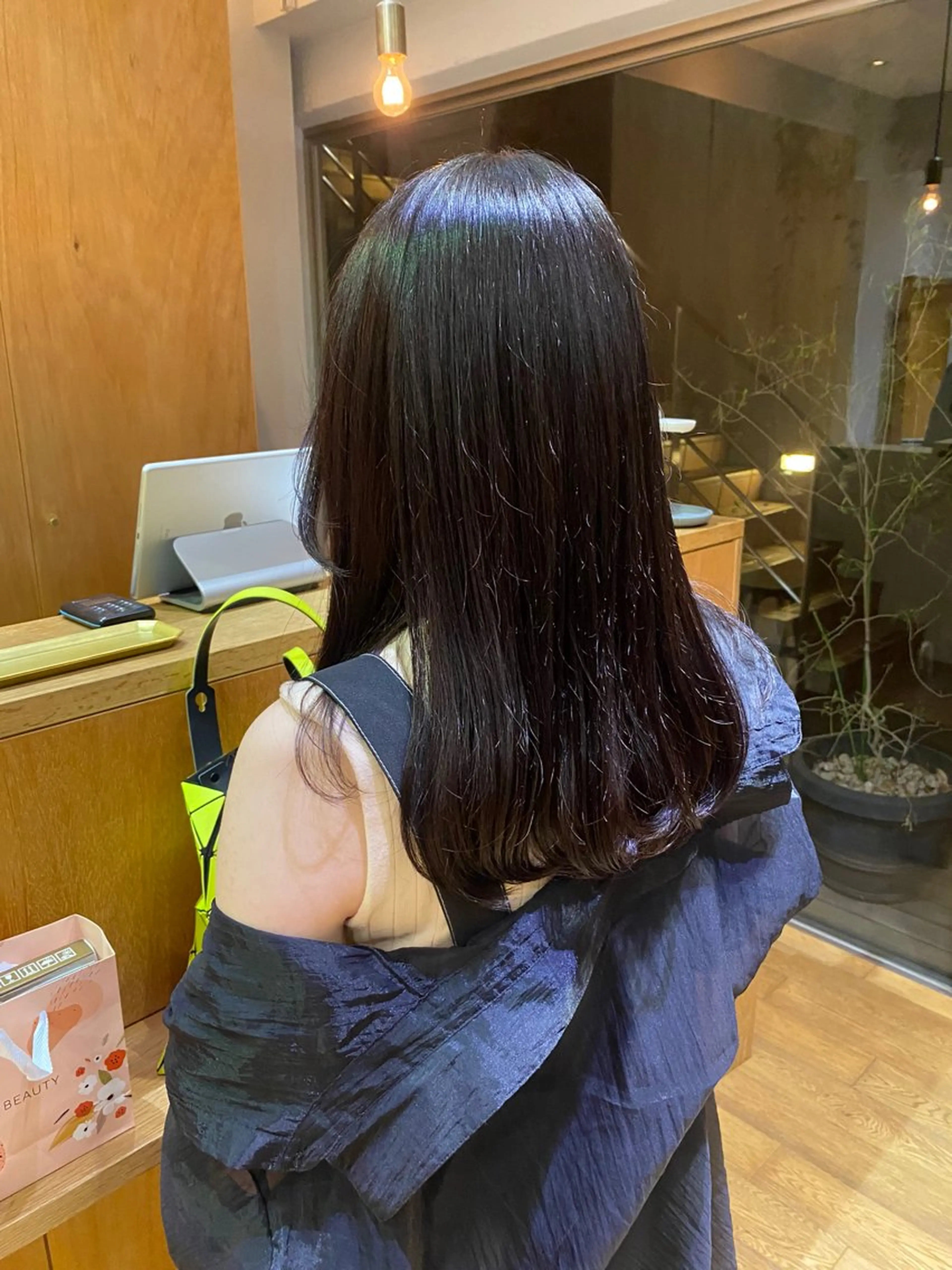 セミロング カラー 🎗️【ヘアセット 美眉】吉川玲🎗️のヘアスタイル