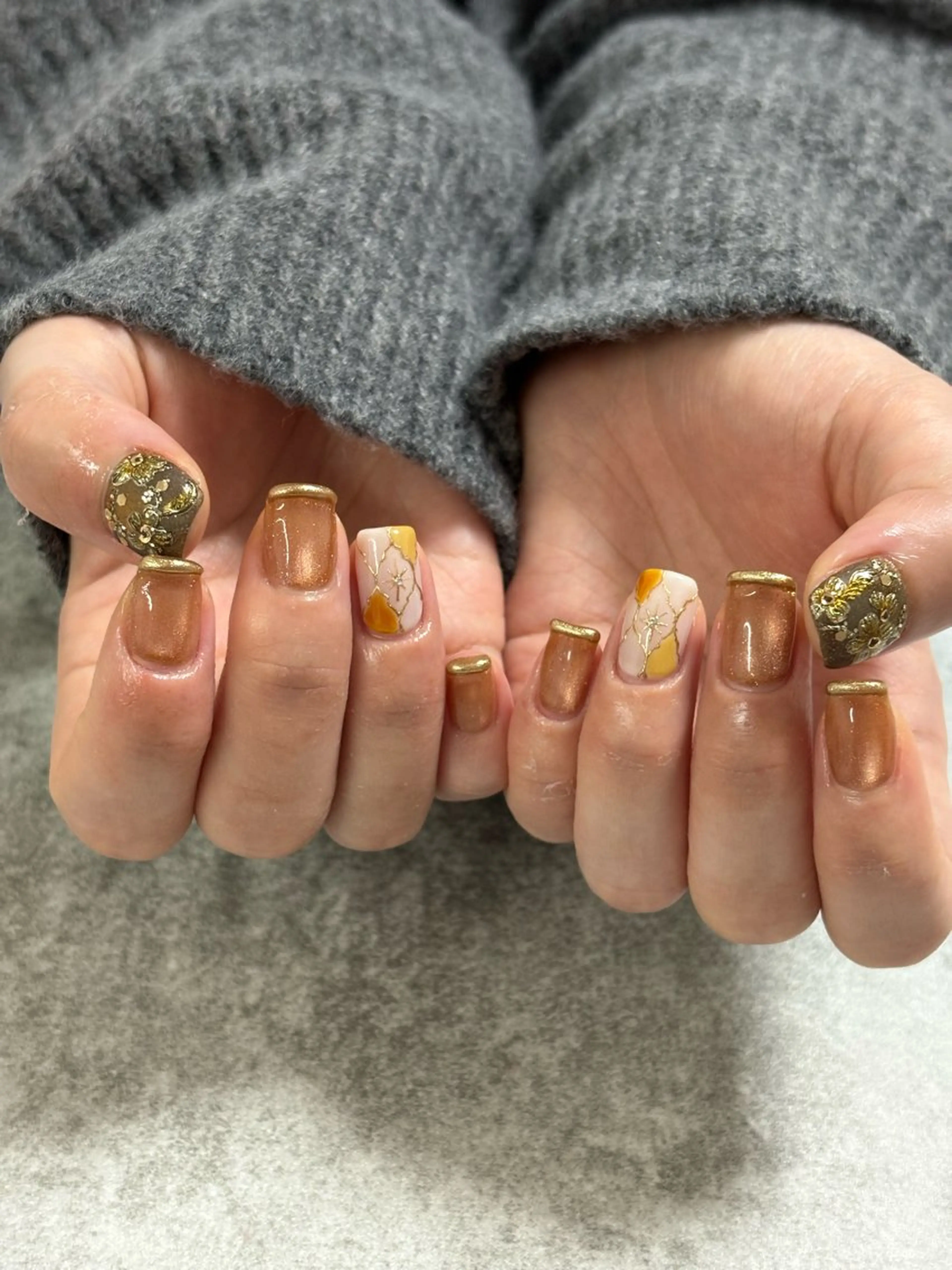 ネイル ハンドネイル FIORITURA Maikoのネイルデザイン
