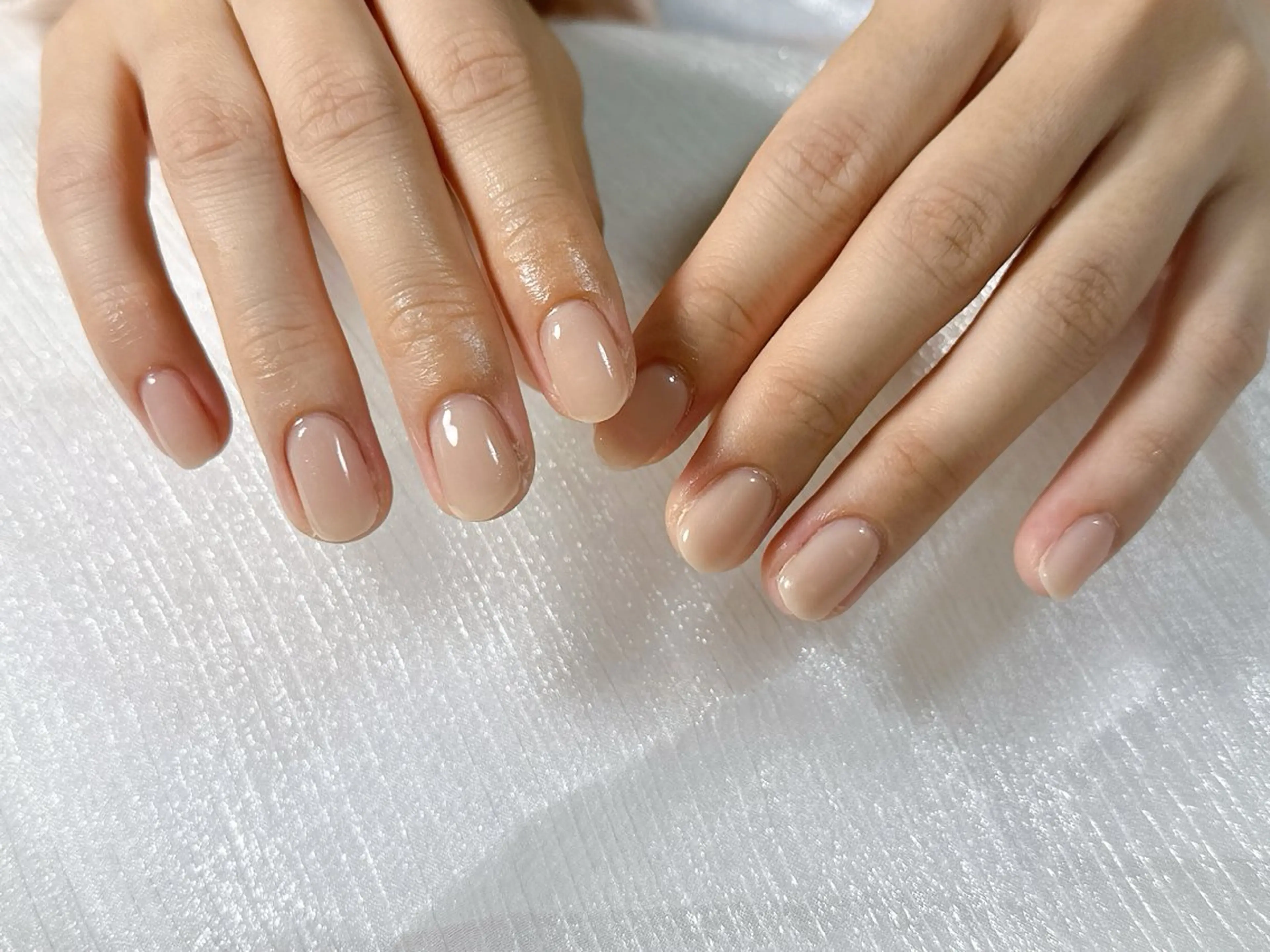 ネイル オーロラネイル ブルー フットネイル フレンチネイル ジェルネイル kiki nail たまプラーザのネイルデザイン