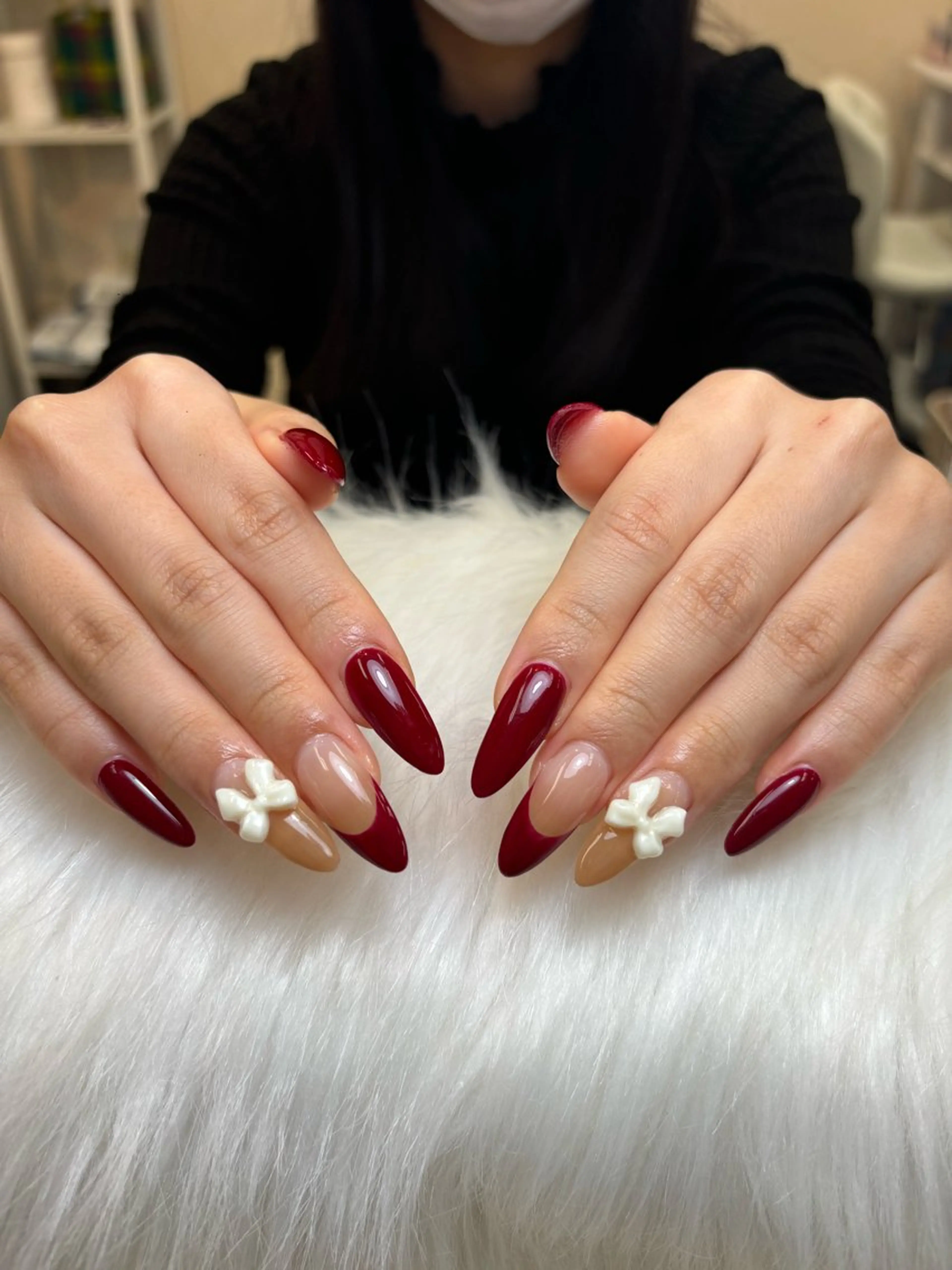 ネイル アートネイル グラデーション キラキラネイル ニュアンスネイル オフィスネイル Jenn Nail Salonのネイルデザイン