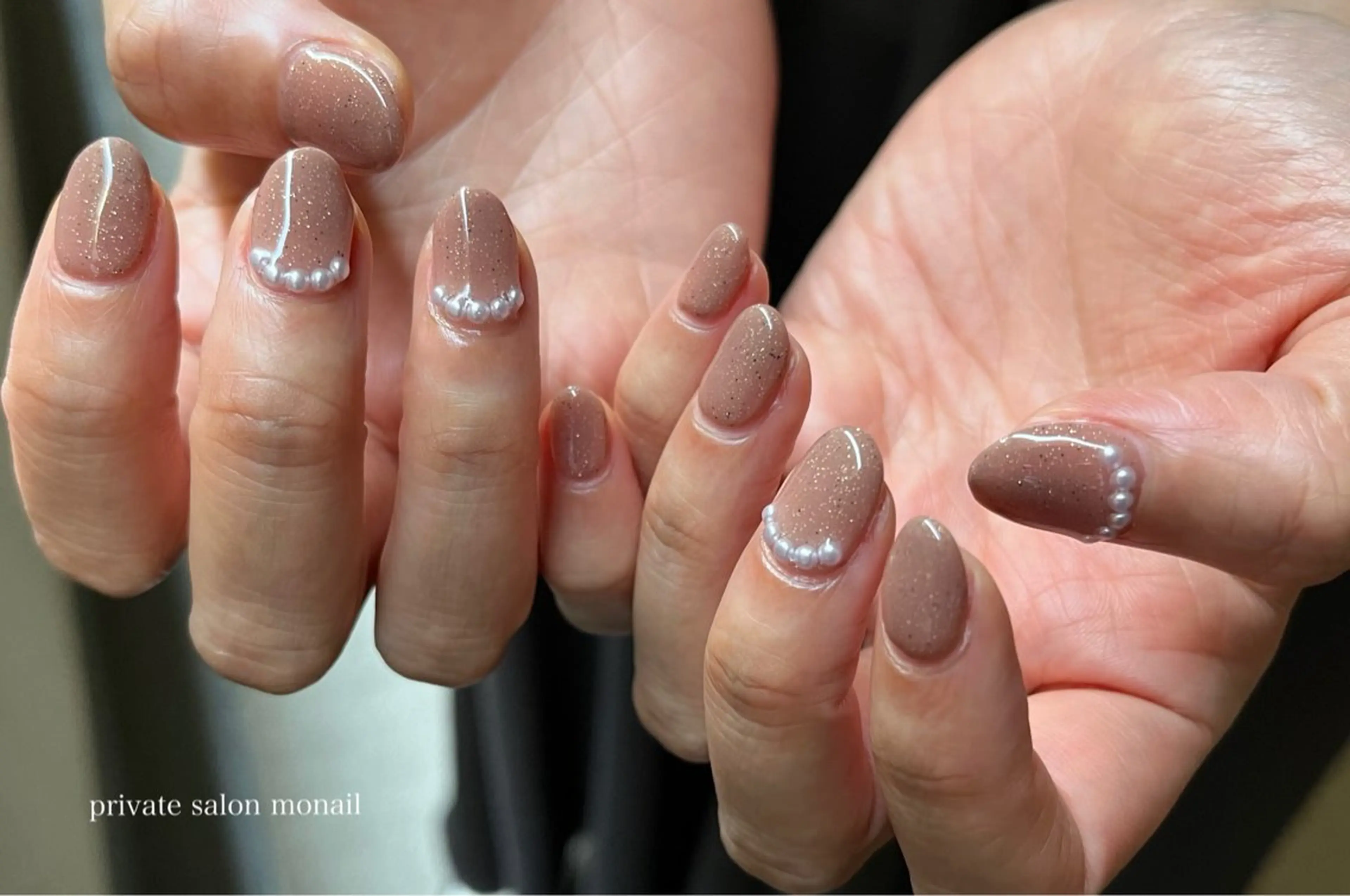 ネイル ジェルネイル ハンドネイル private  nail monail所属・nail salon monailのネイルデザイン