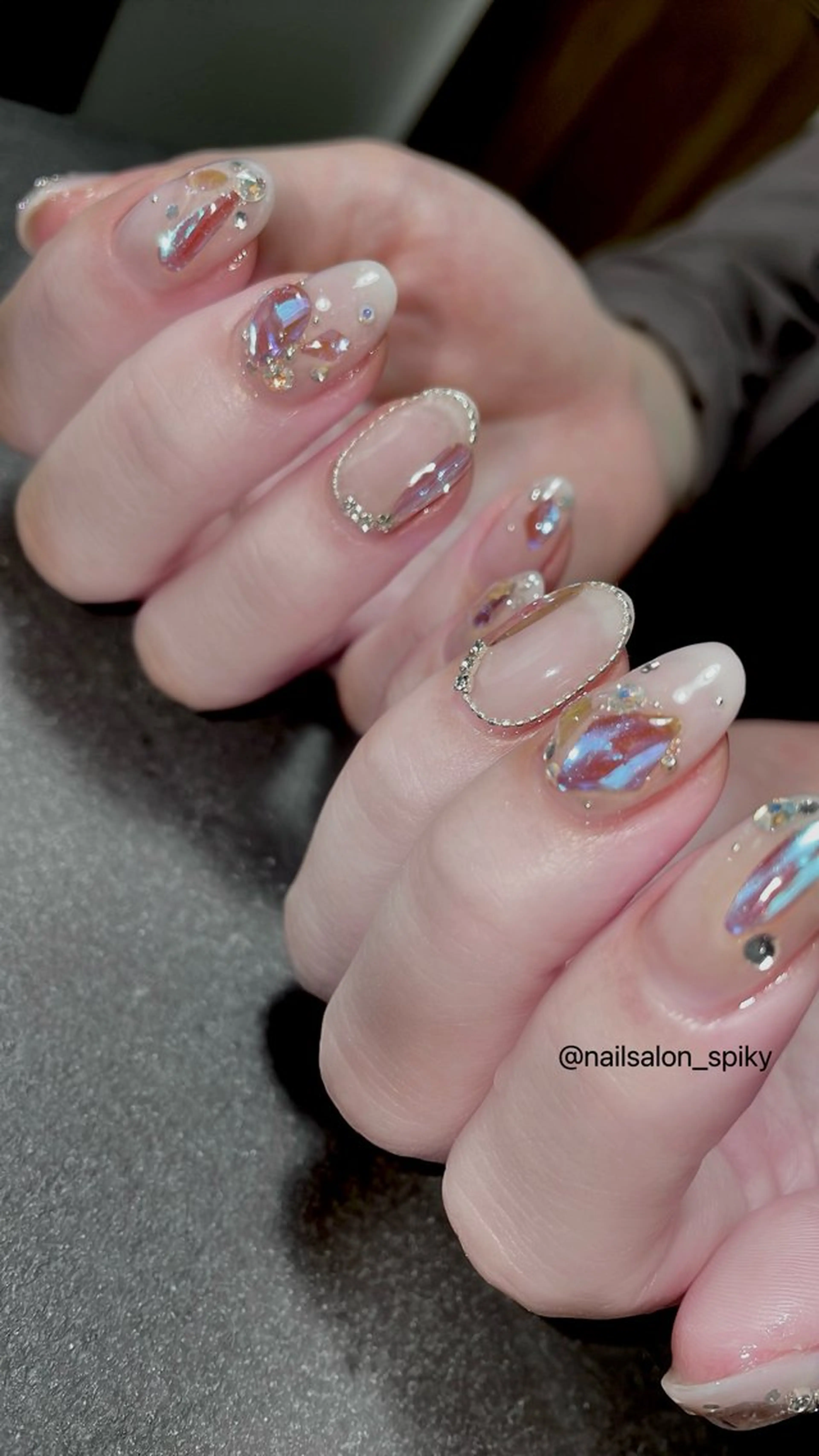 ネイル Spiky とうげ ふうかのネイルデザイン