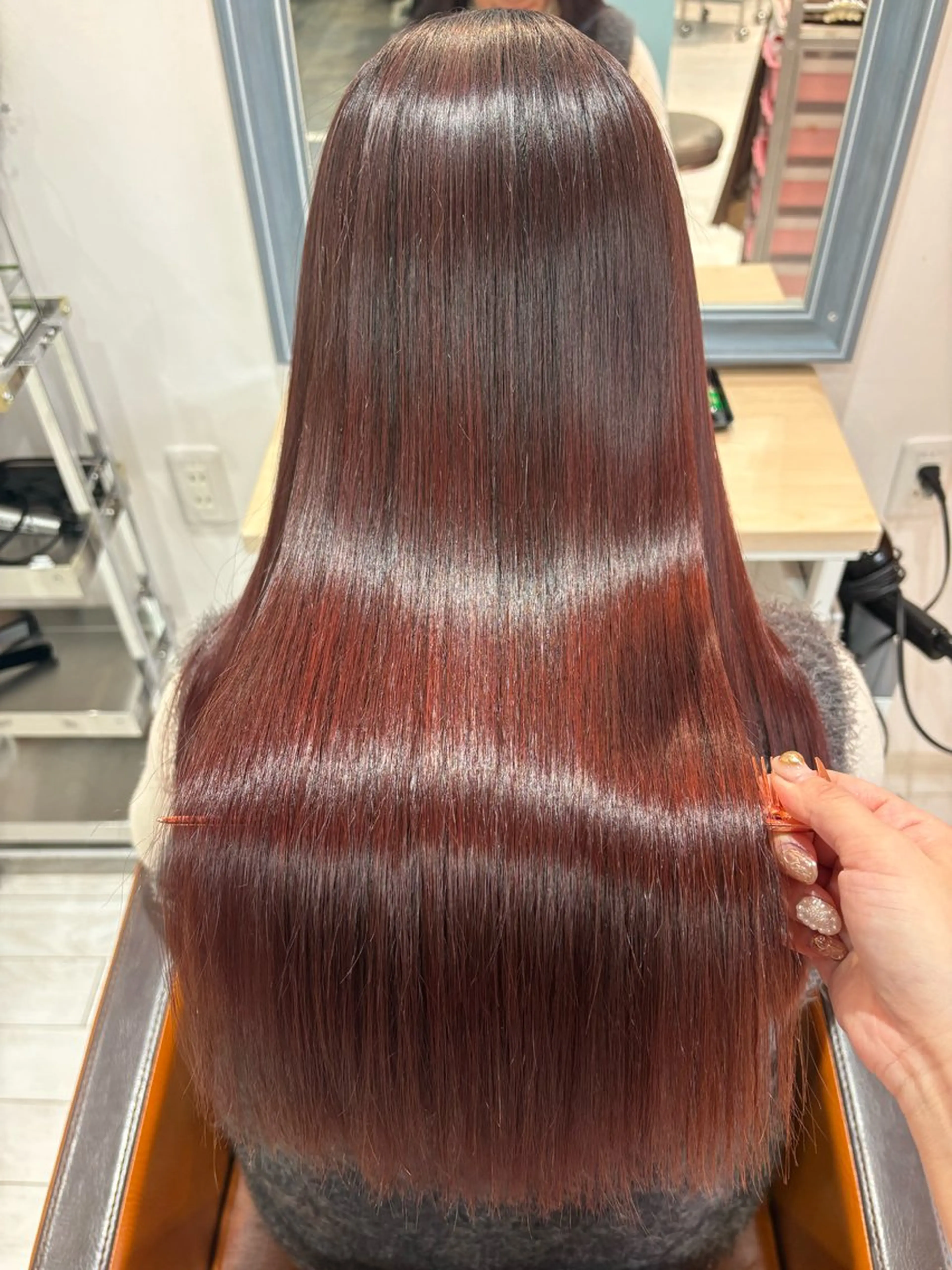 ロング カット ヘアカラー トリートメント ✨️💎山口 真依💎✨️のヘアスタイル