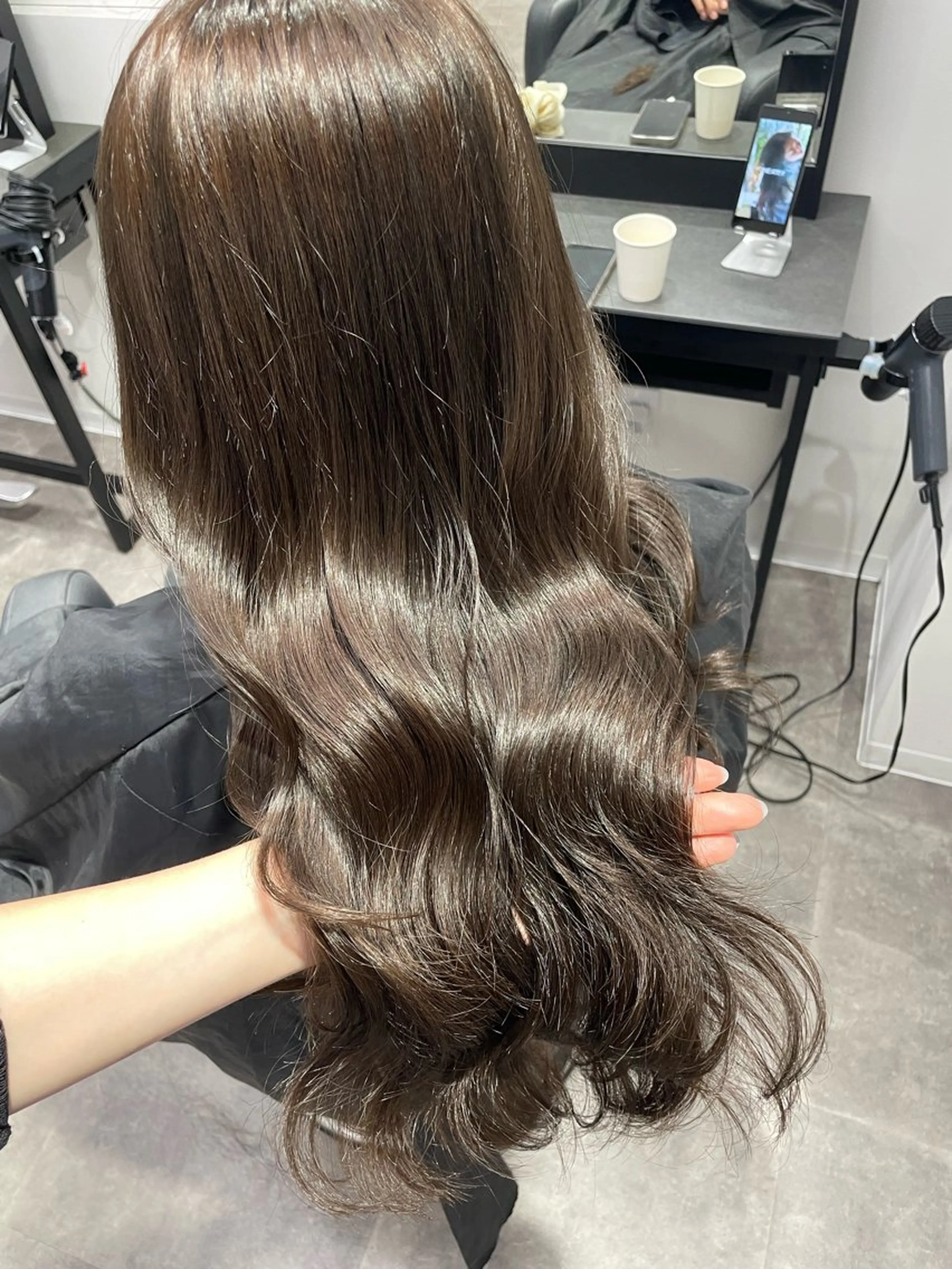 ロング カラー 🎀暖色/ラベンダー /paru🤍のヘアスタイル