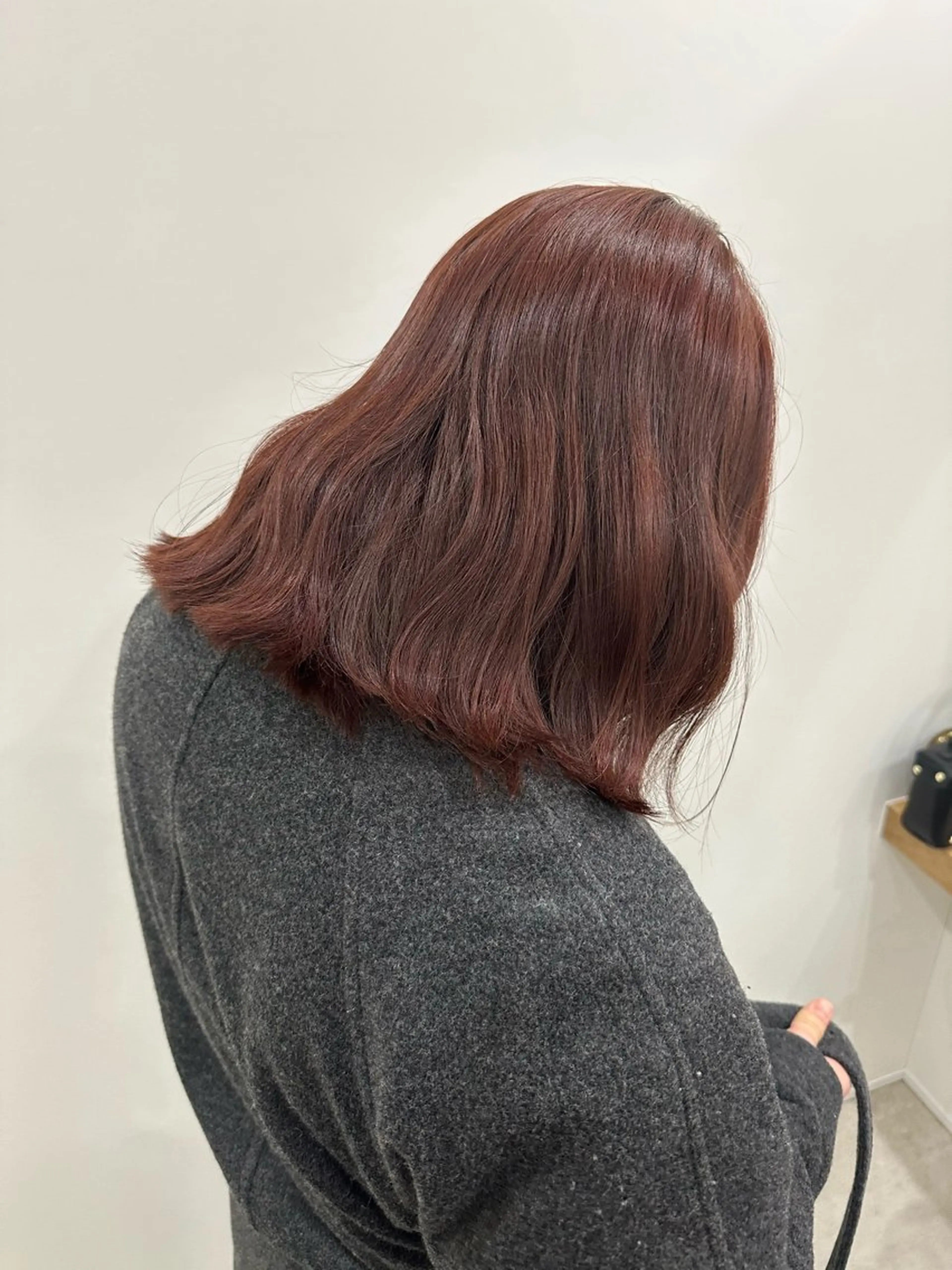 ミディアム カラー カット ヘアカラー トリートメント レイヤー/ナチュラル 💐nao.のヘアスタイル