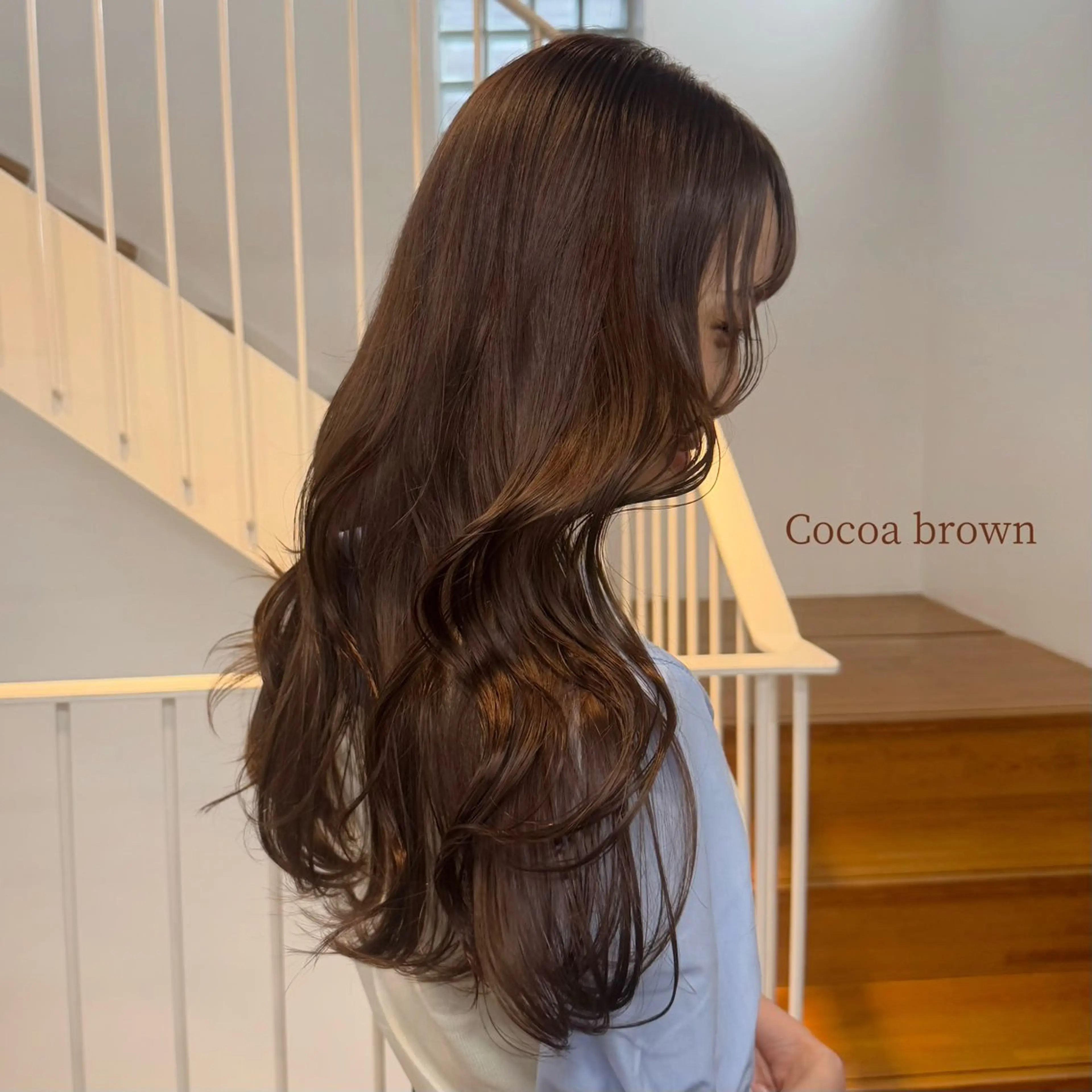 ロング カラー ヘアアレンジ ベージュカラー ブリーチ ブラウンカラー ブラウンベージュ ショコラブラウン ヘアカラー トリートメント 透明感カラー｜セット 🩰SAKI𓂃୨୧のヘアスタイル