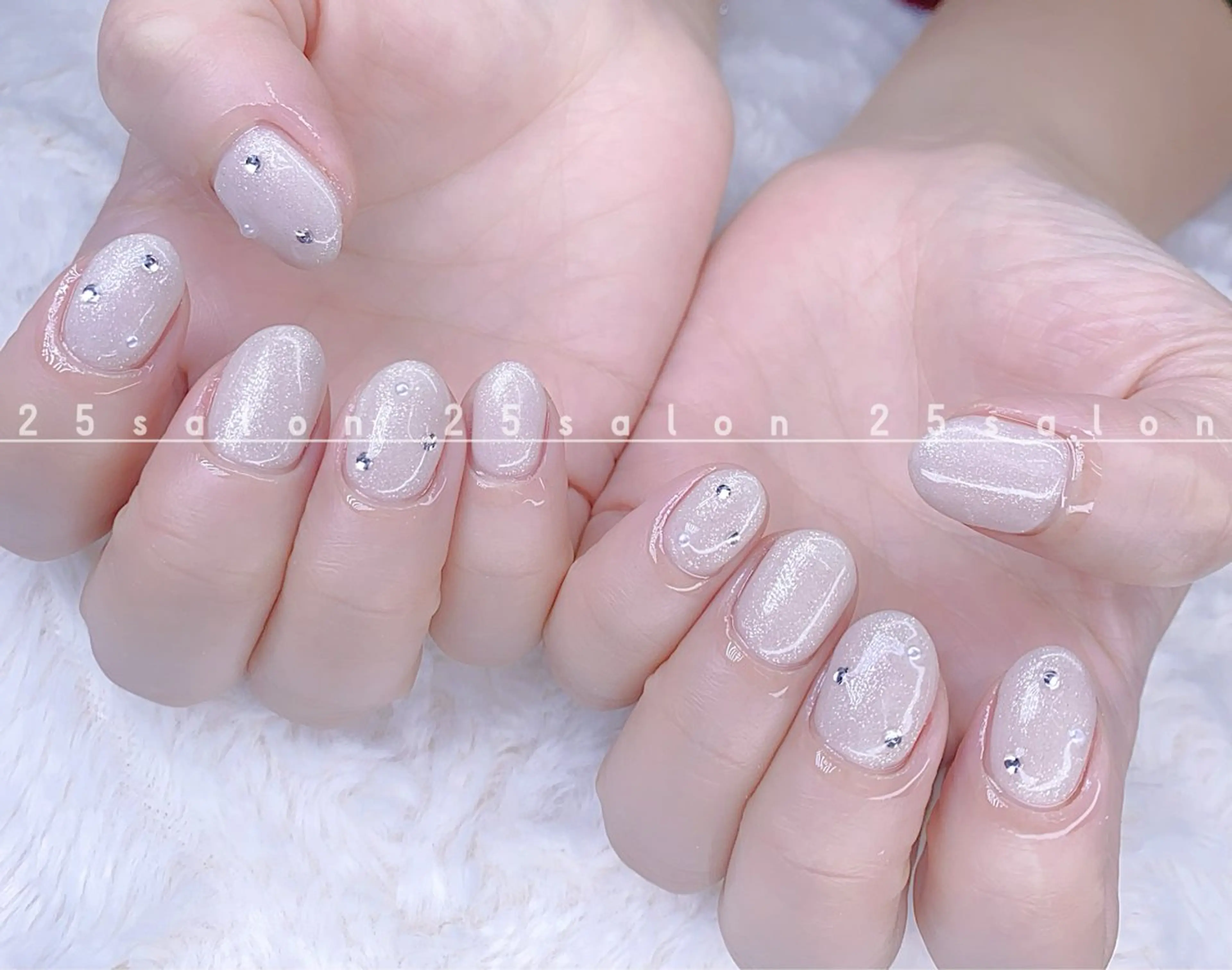 ネイル ジェルネイル 韓国ネイル ニュアンスネイル パラジェル ワンホンネイル 2 5のマツエク・マツパデザイン