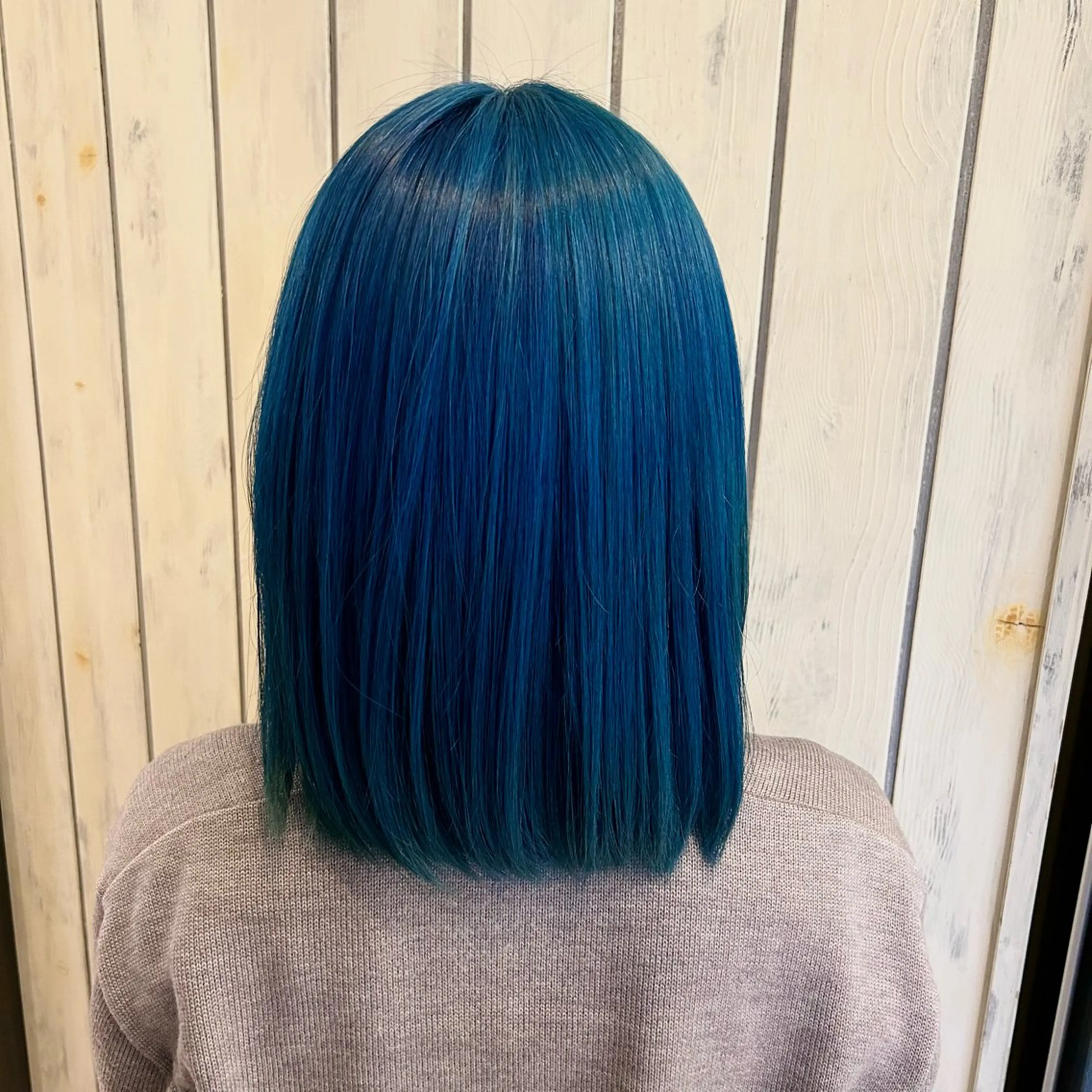 ミディアム ヘアカラー 高津 千慧のヘアスタイル