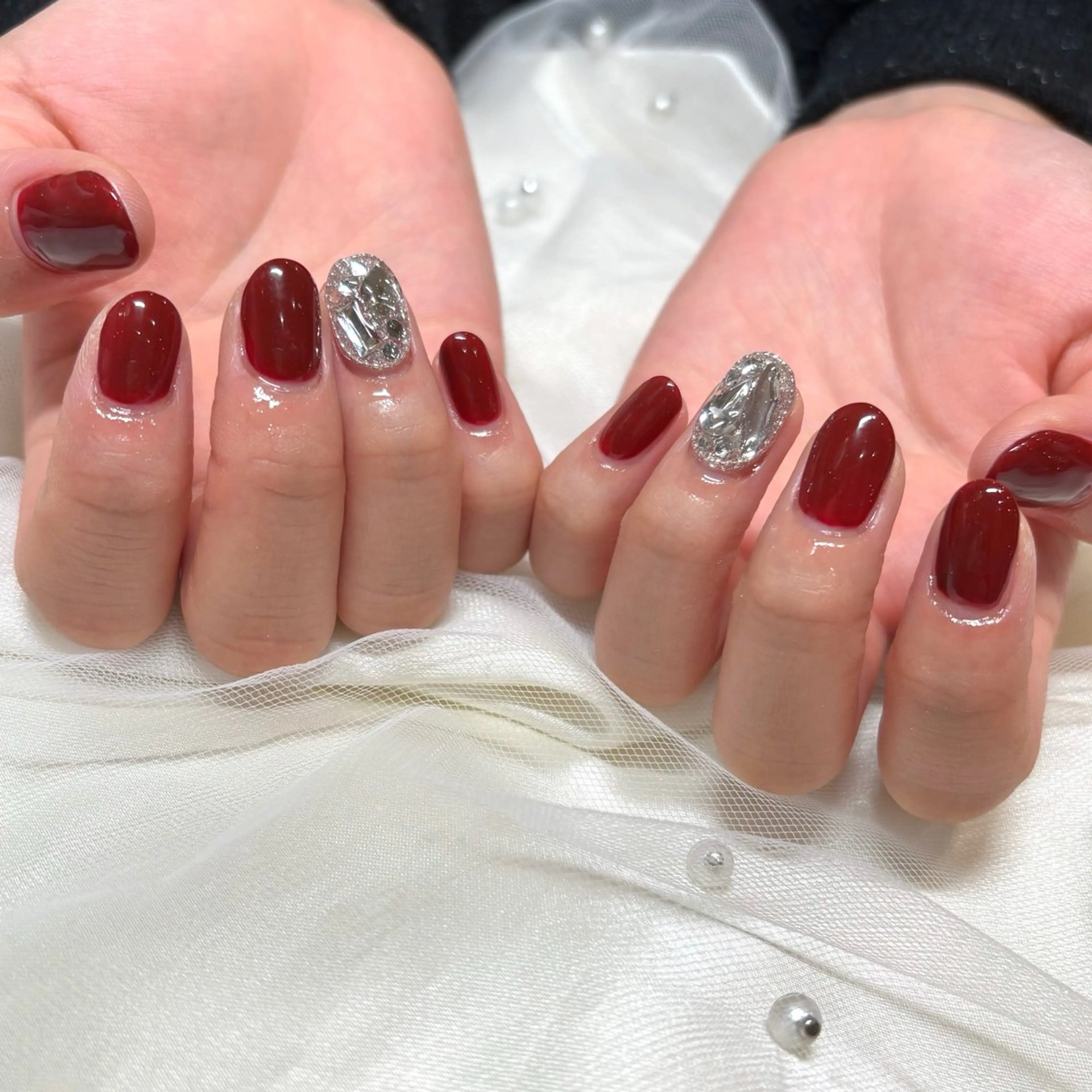 ネイル ハンドネイル 江原 楓果のネイルデザイン