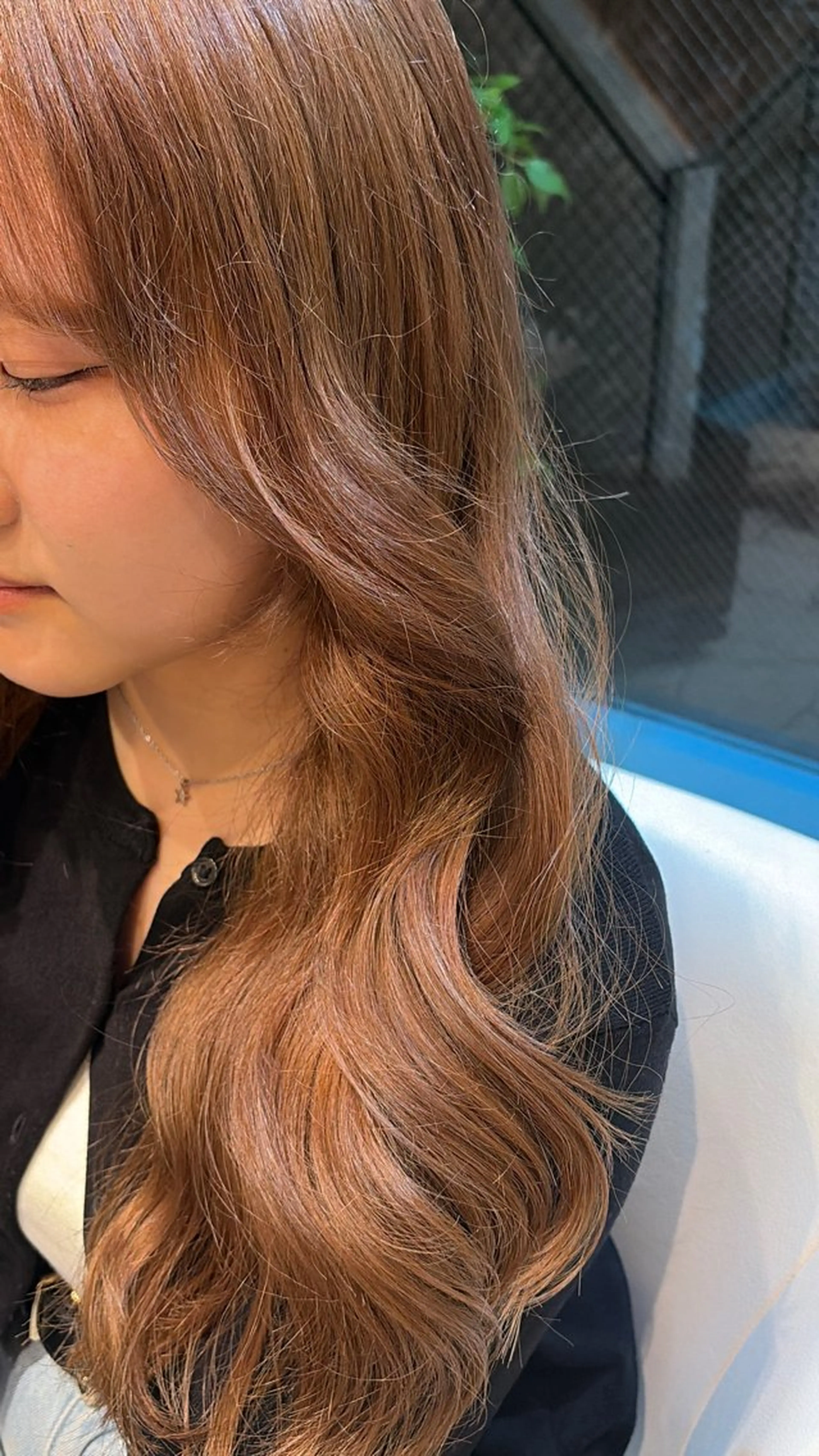 ロング カラー カット ヘアカラー 久野紗愛 【髪質改善　艶髪】のヘアスタイル