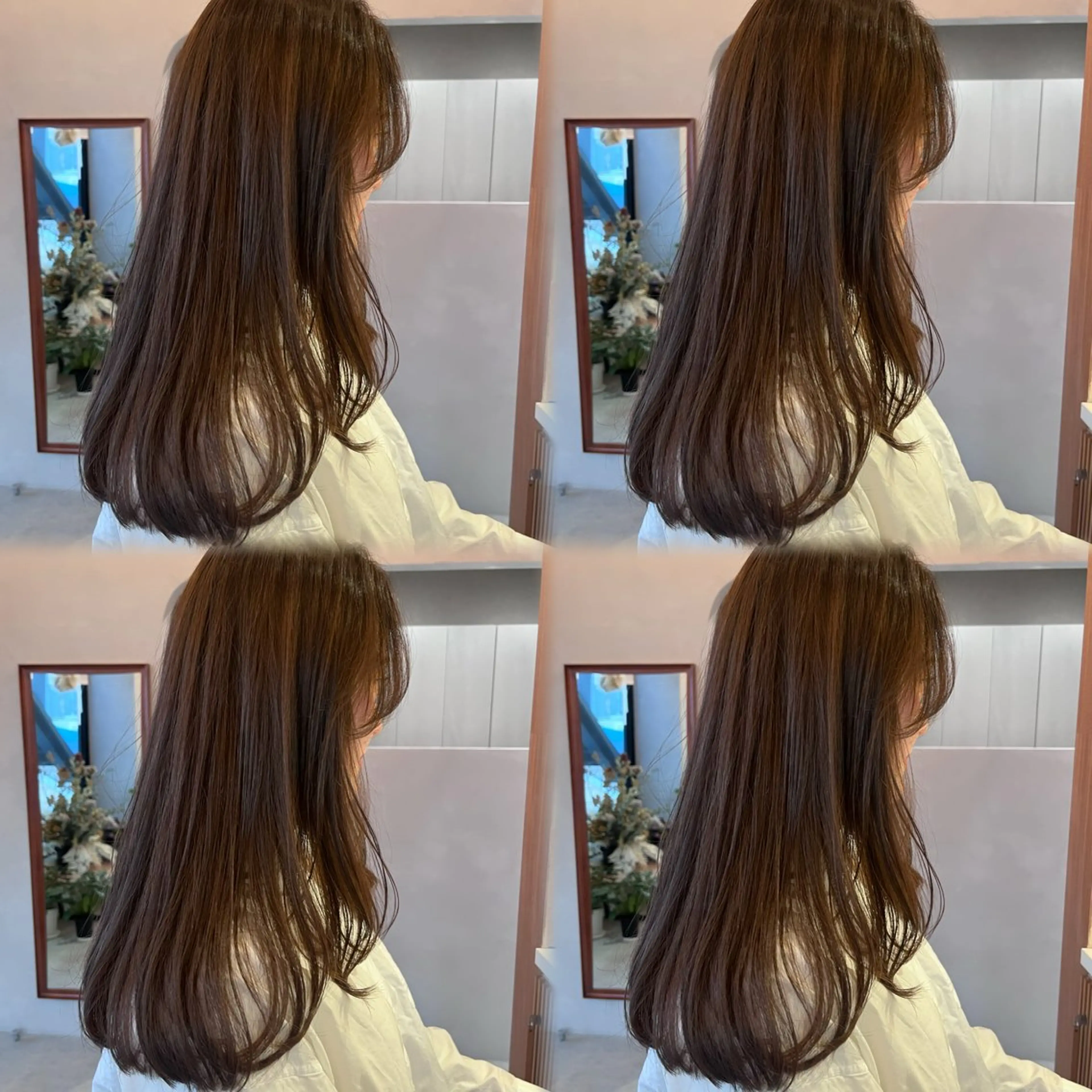 ロング レイヤーくびれヘア アレンジmanakaのヘアスタイル