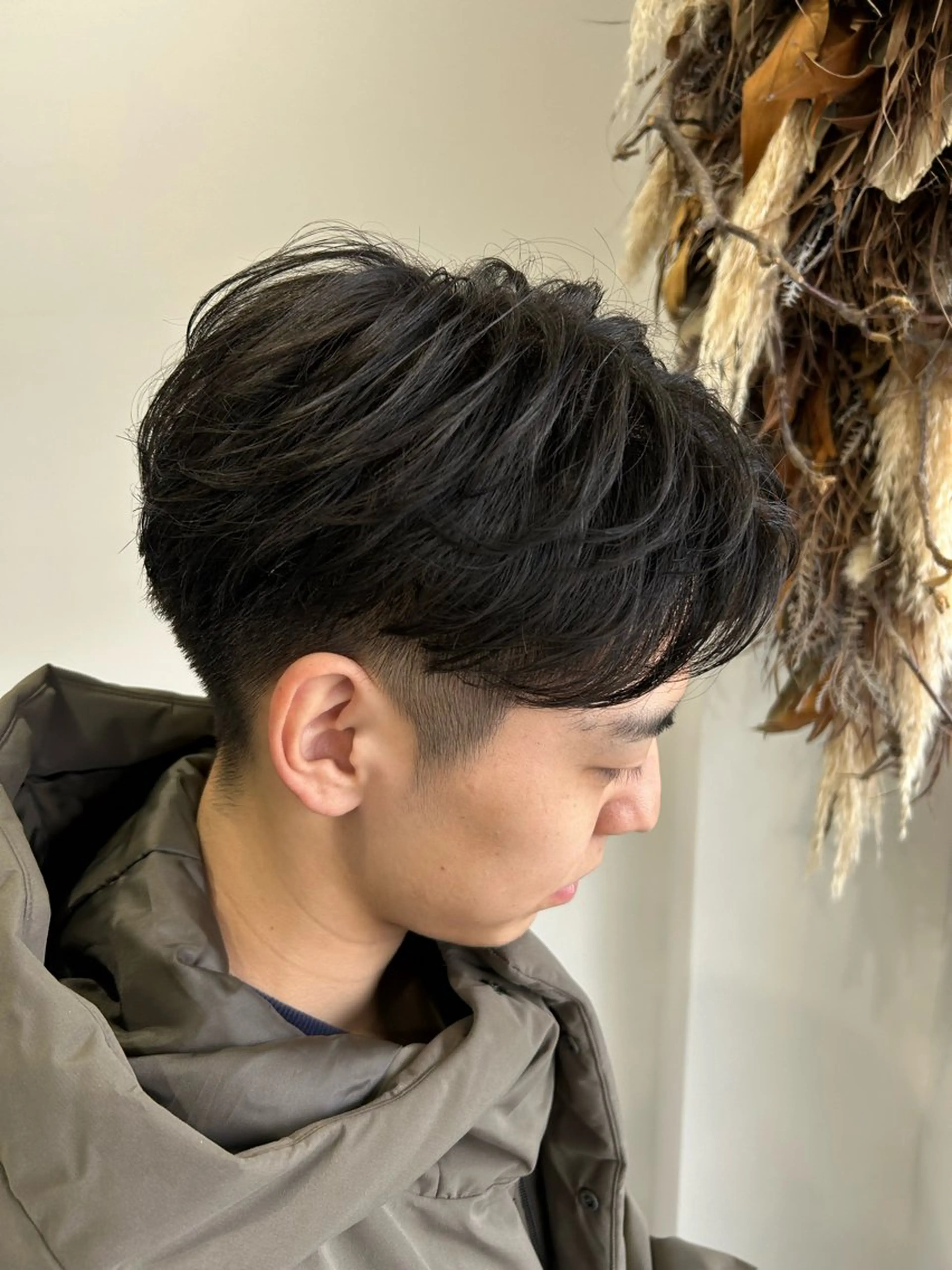 メンズ センターパート カット 🫧垢抜けヘア🫧 工藤真愛のヘアスタイル