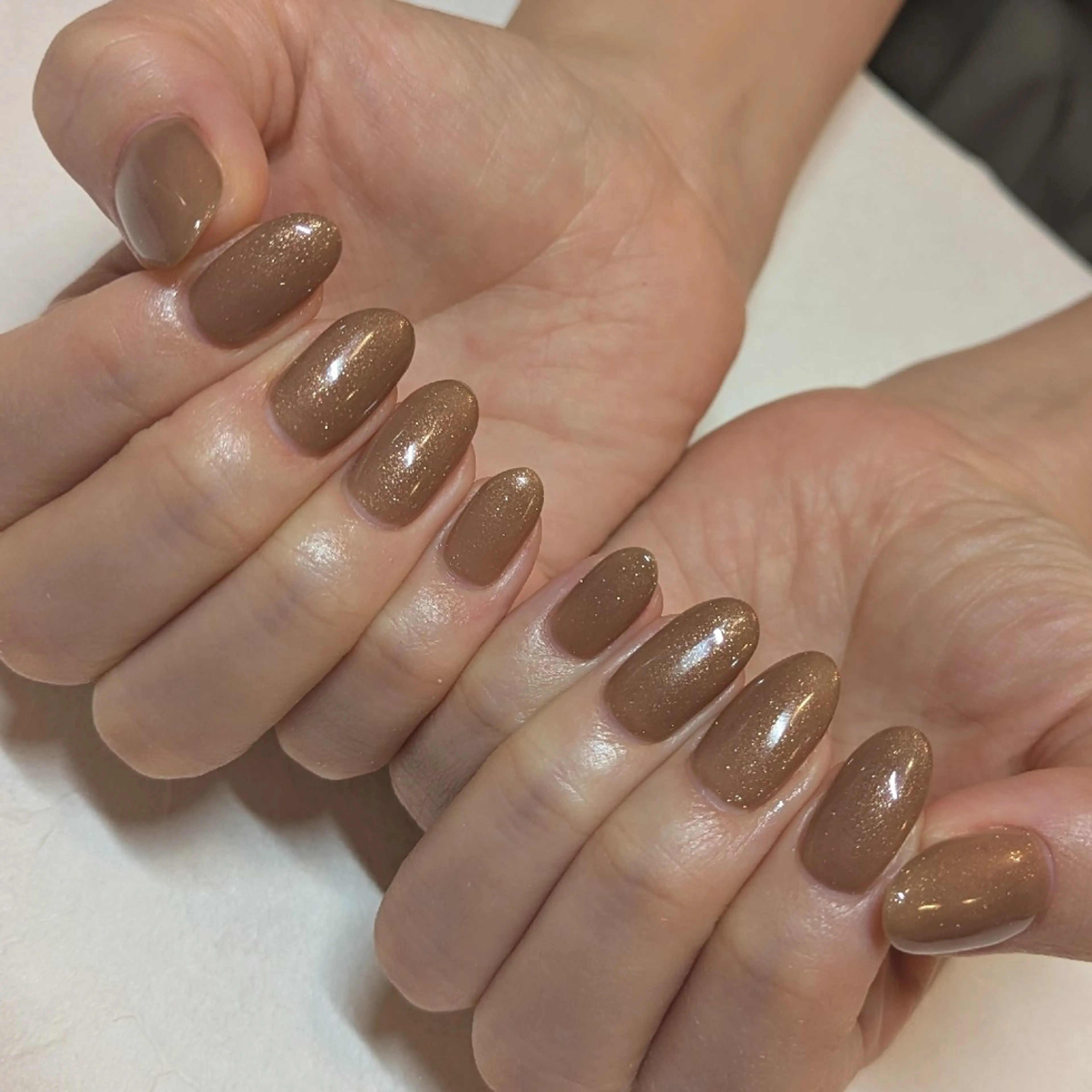 ネイル ワンカラーネイル ジェヌインネイル 河内のネイルデザイン