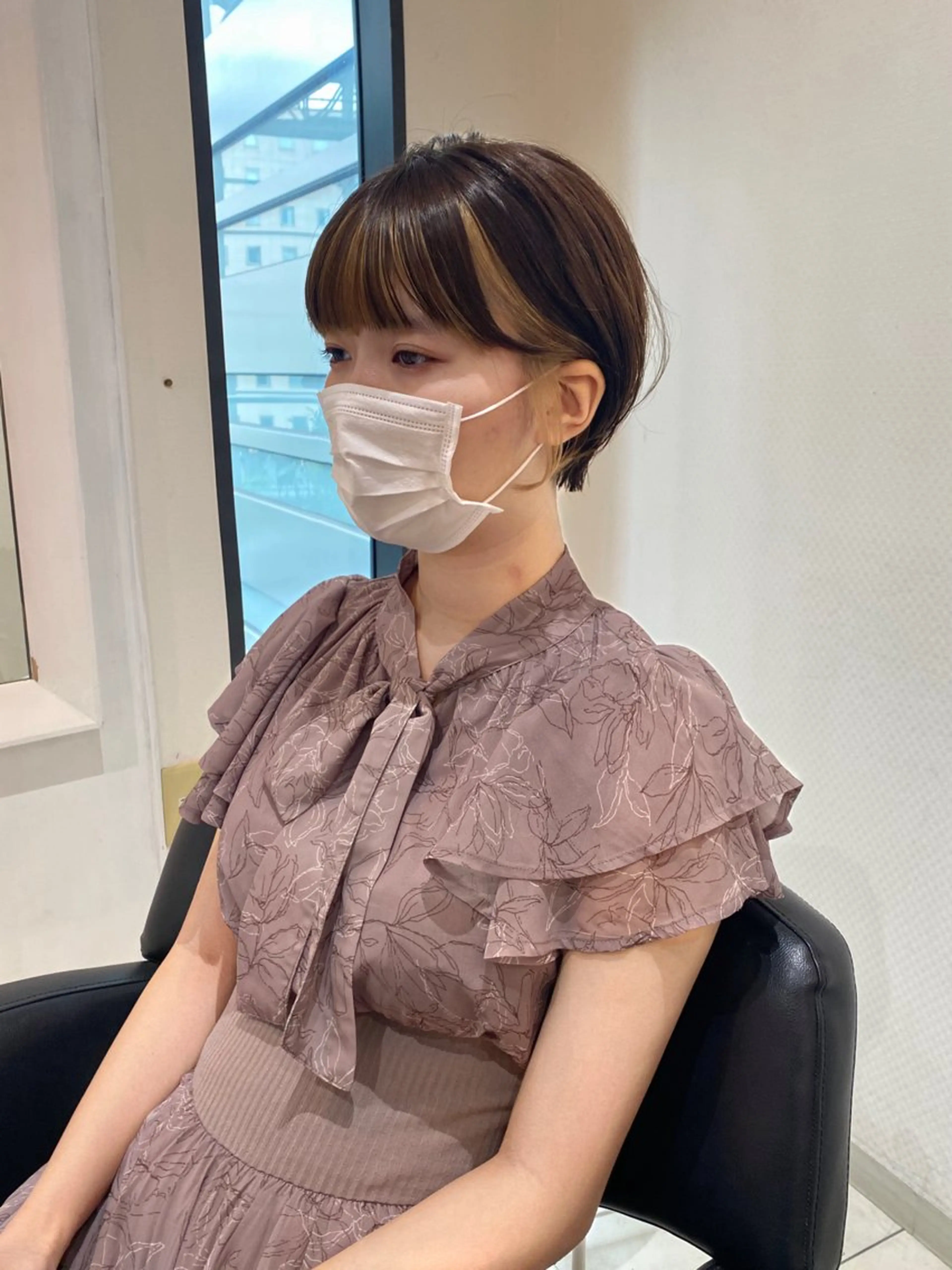 ショート カラー カット ヘアカラー トリートメント mai / linoah˚✧のヘアスタイル