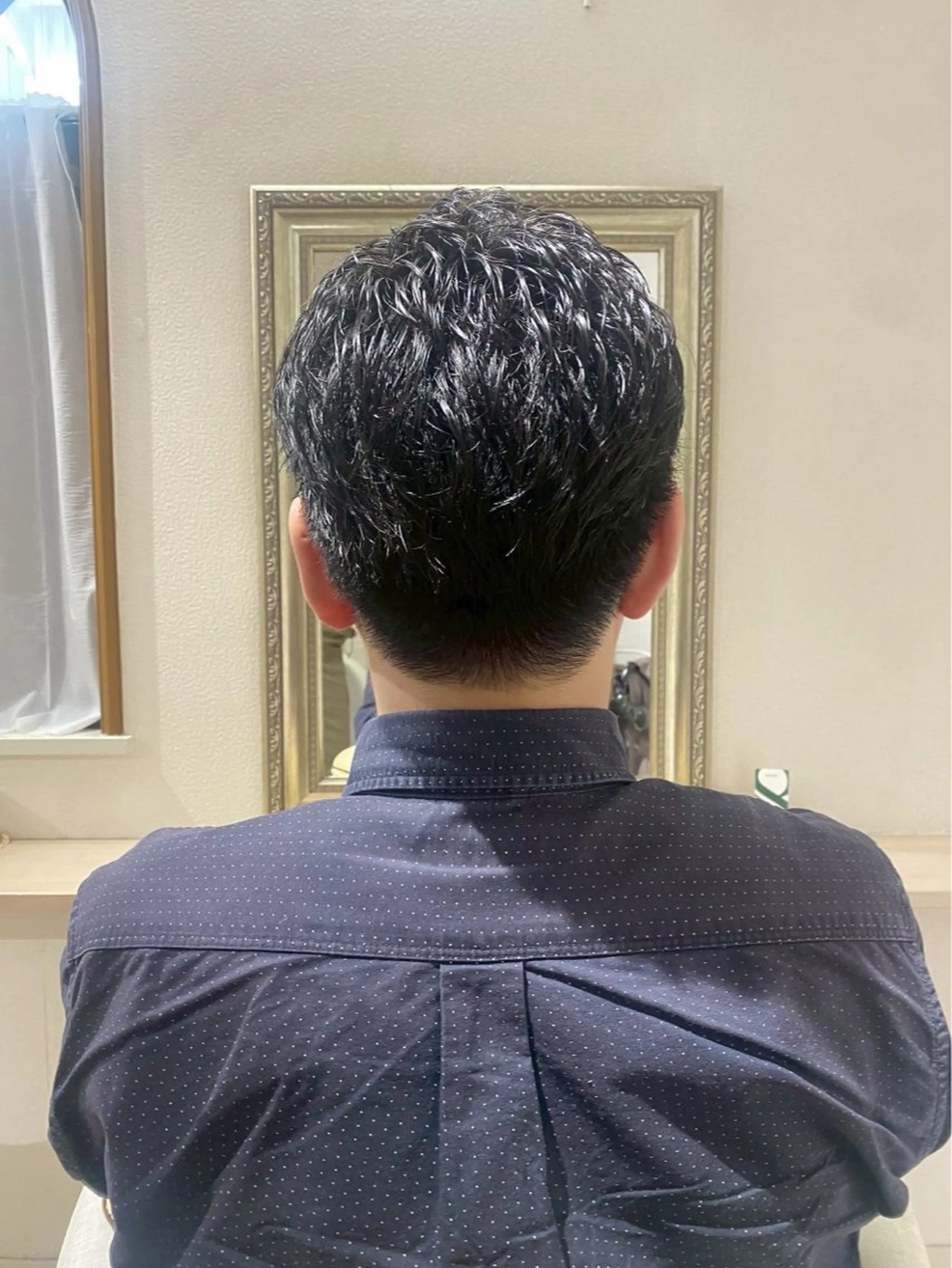 カラー メンズ 透明感カラー 山本 優音のヘアスタイル