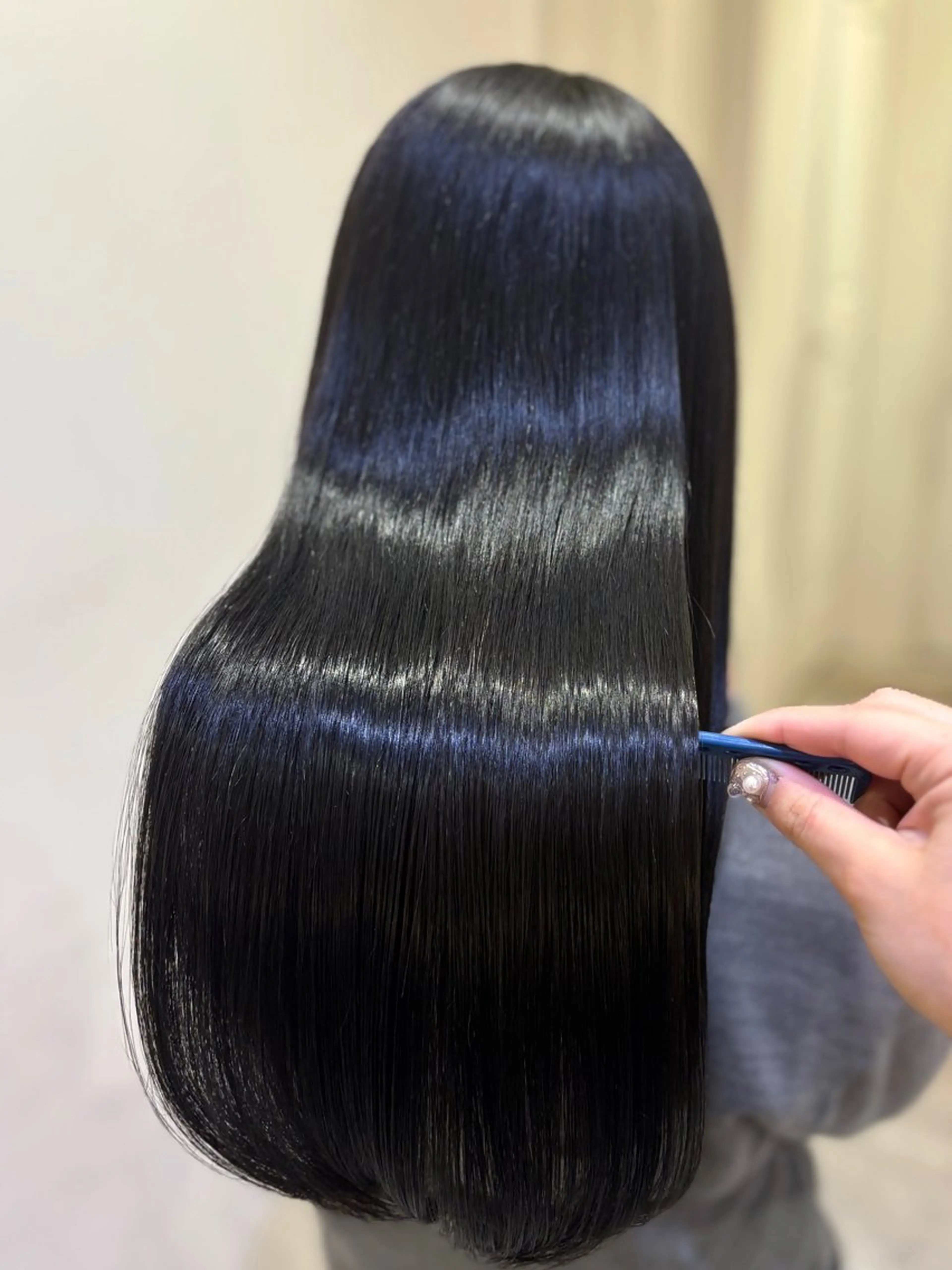 ロング カラー 💙mai🫧 縮毛矯正・ハイライトのヘアスタイル