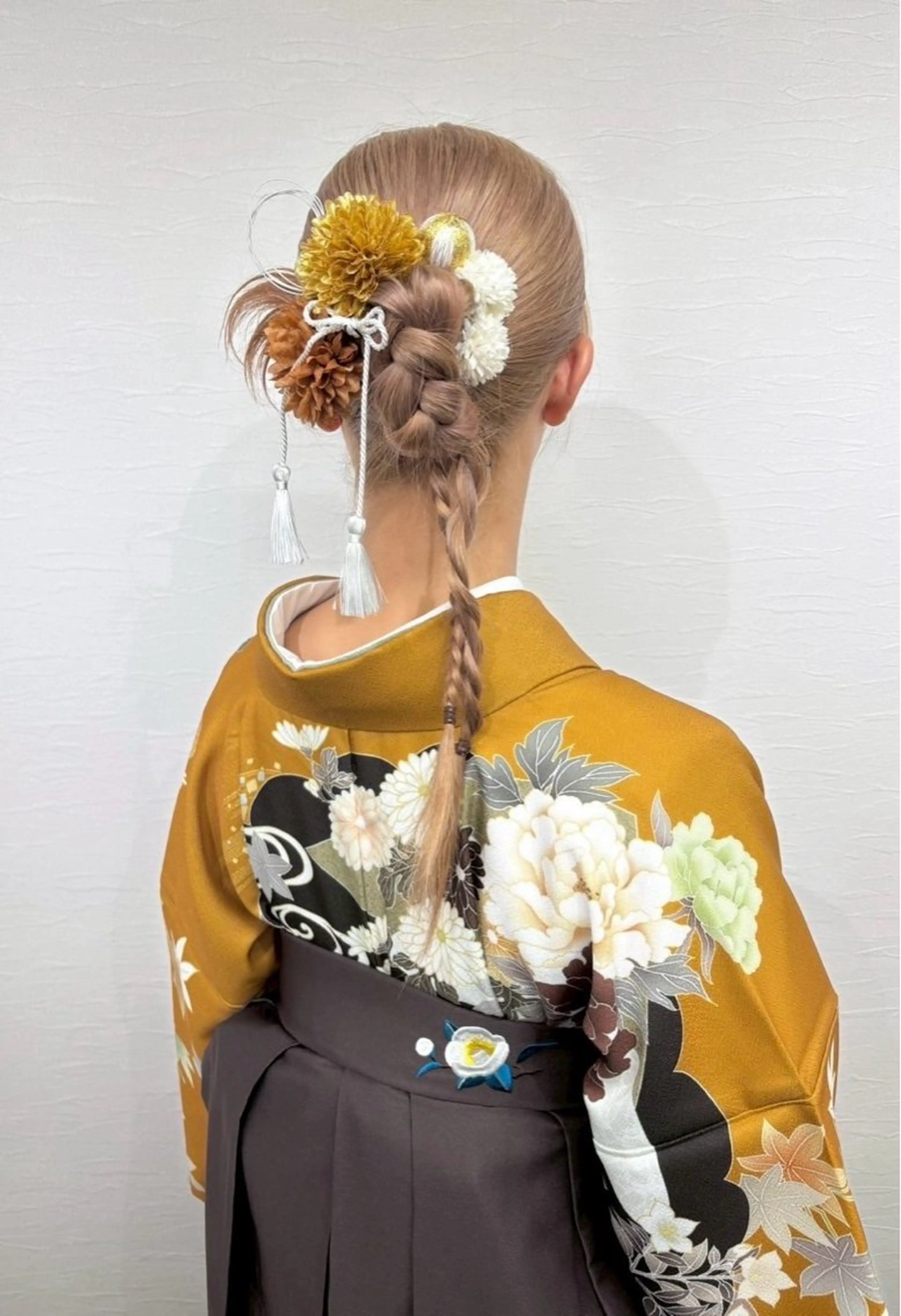 【2日前まで要予約】ヘアセット＋持込袴着付け🎓｟早朝8時台｠の写真