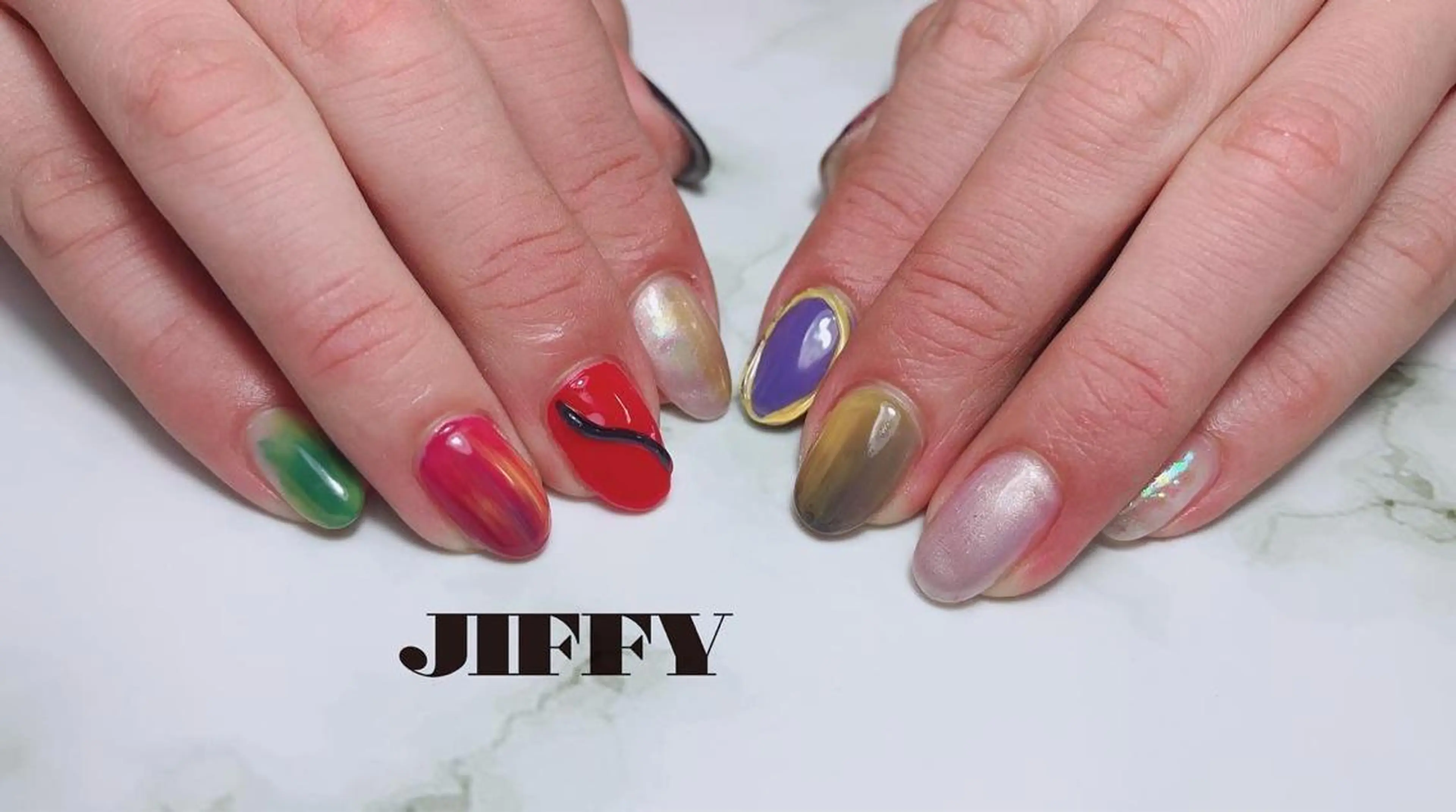 ネイル ニュアンスネイル JIFFY所属・JIFFY nailstudioのネイルデザイン