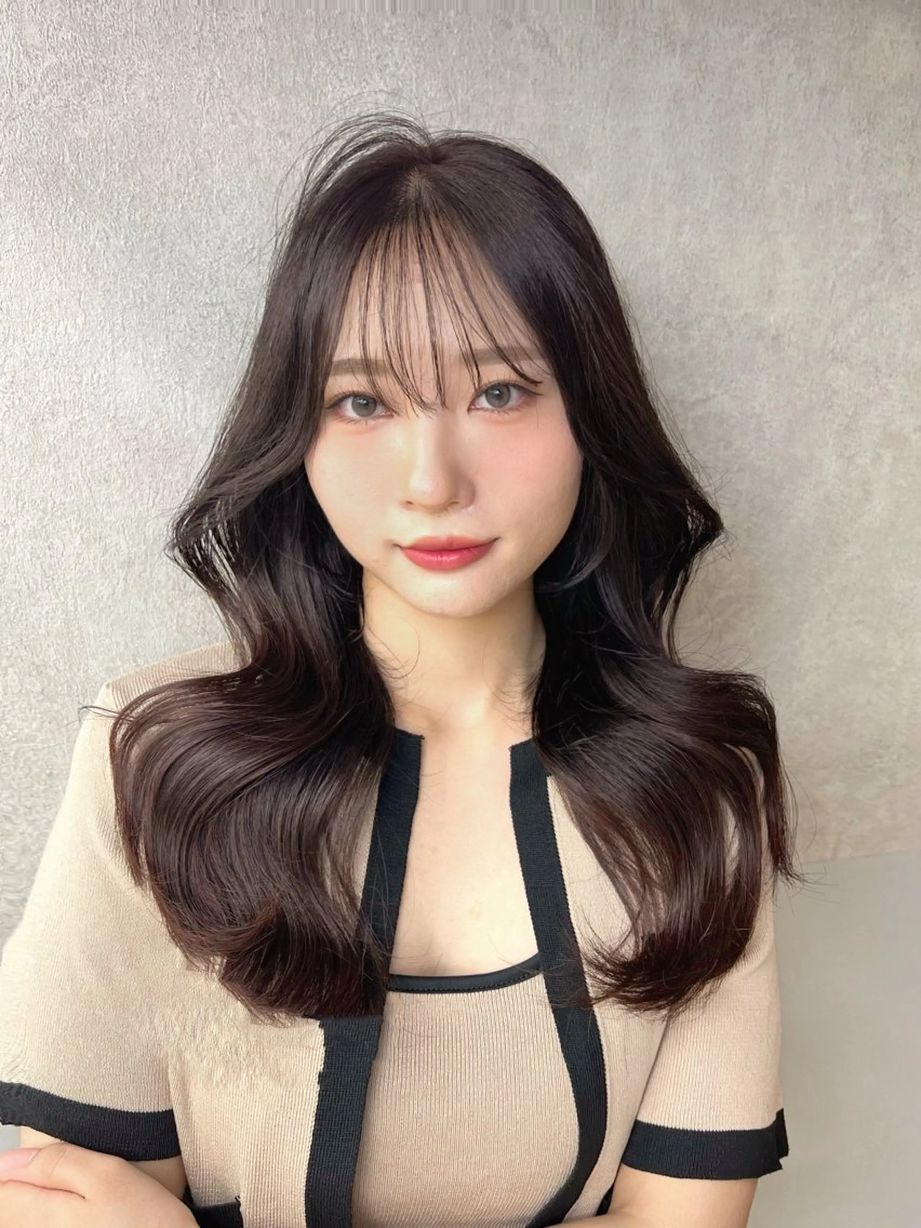 カット+ブリーチなしダブルカラー+クイックトリートメントの写真