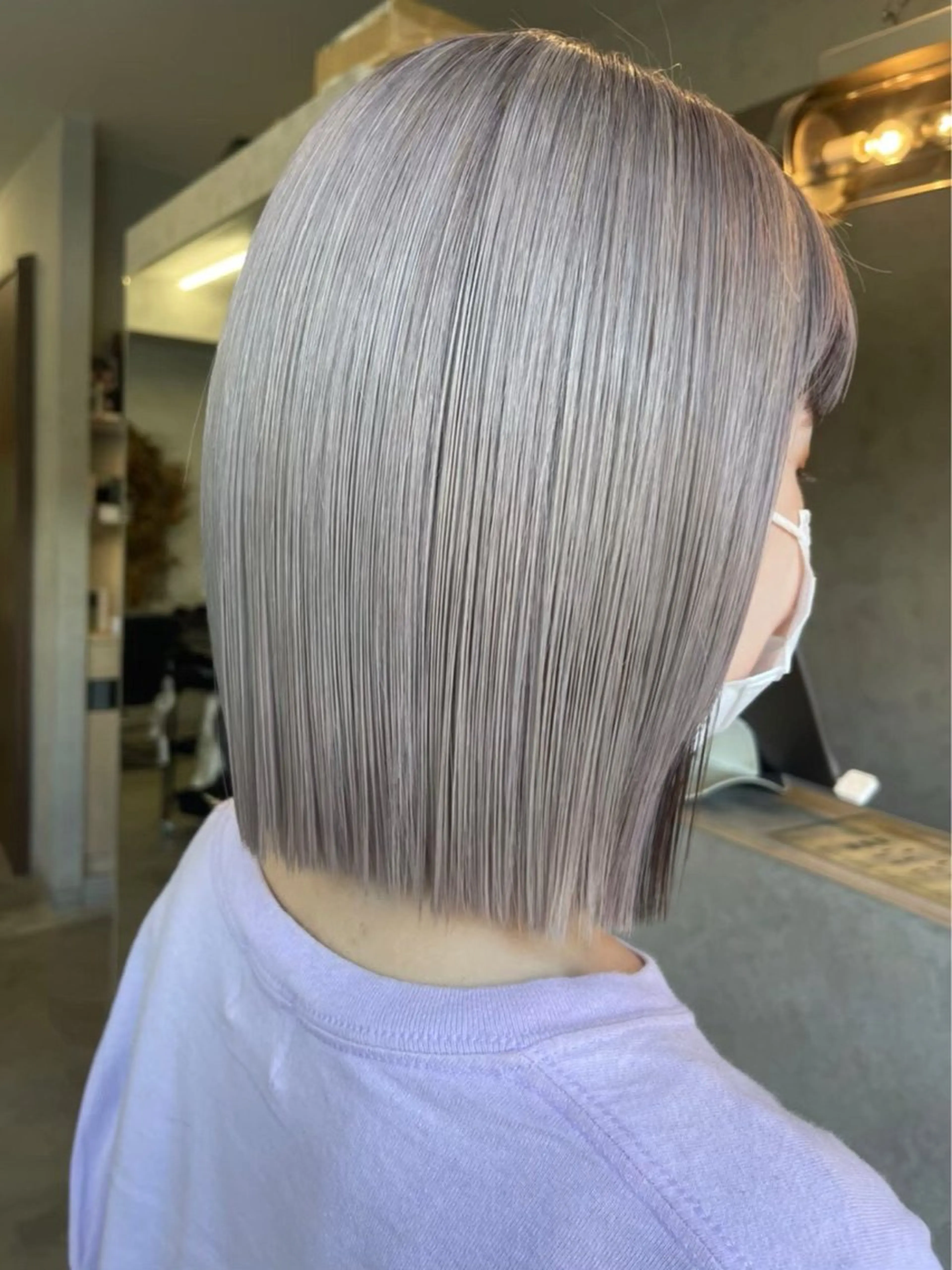 カラー toyohara momokaのヘアスタイル