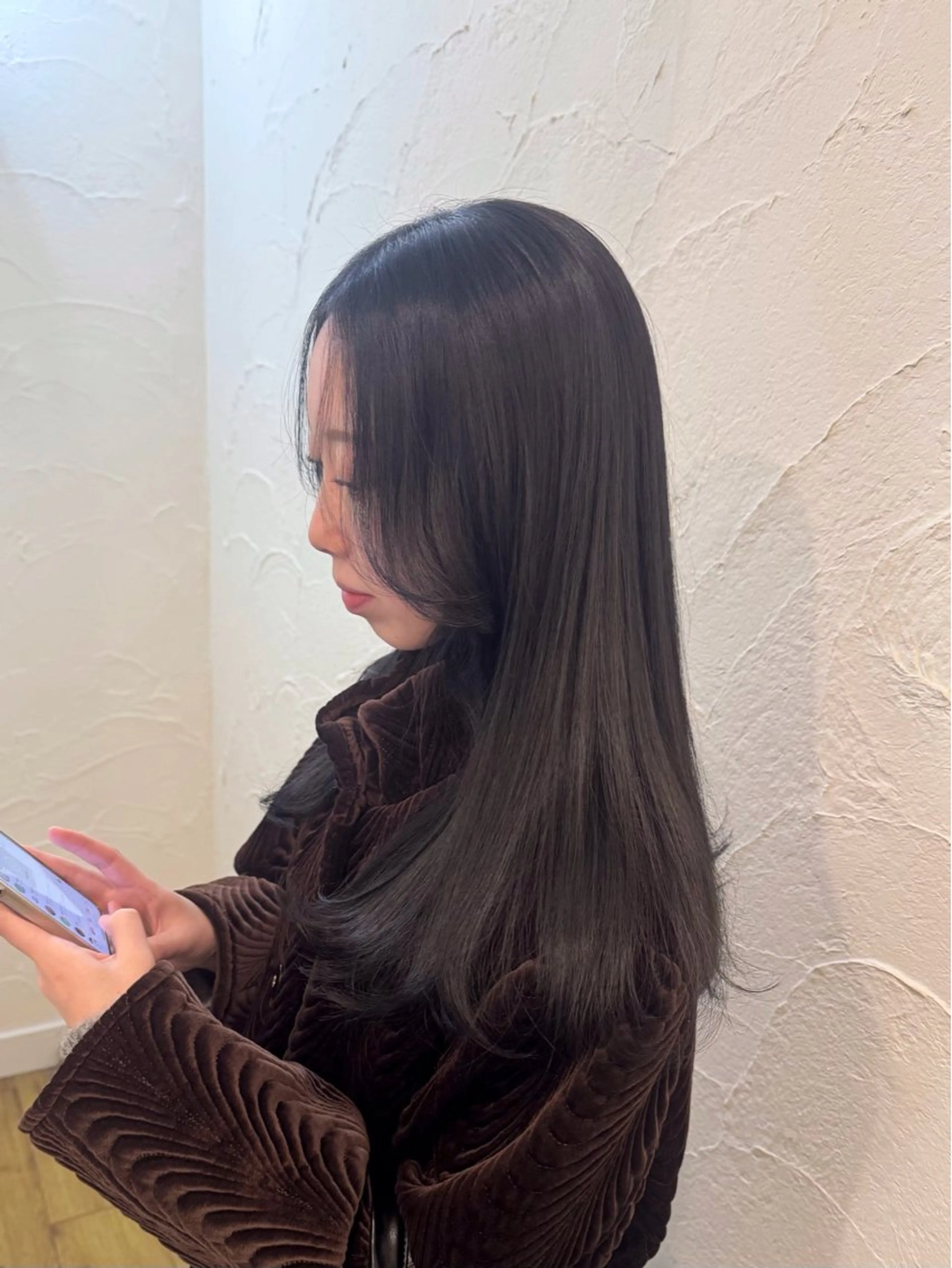 ロング カラー ロング トリートメント ヘアカラー トリートメント hair musee所属・musée 柱店のヘアスタイル