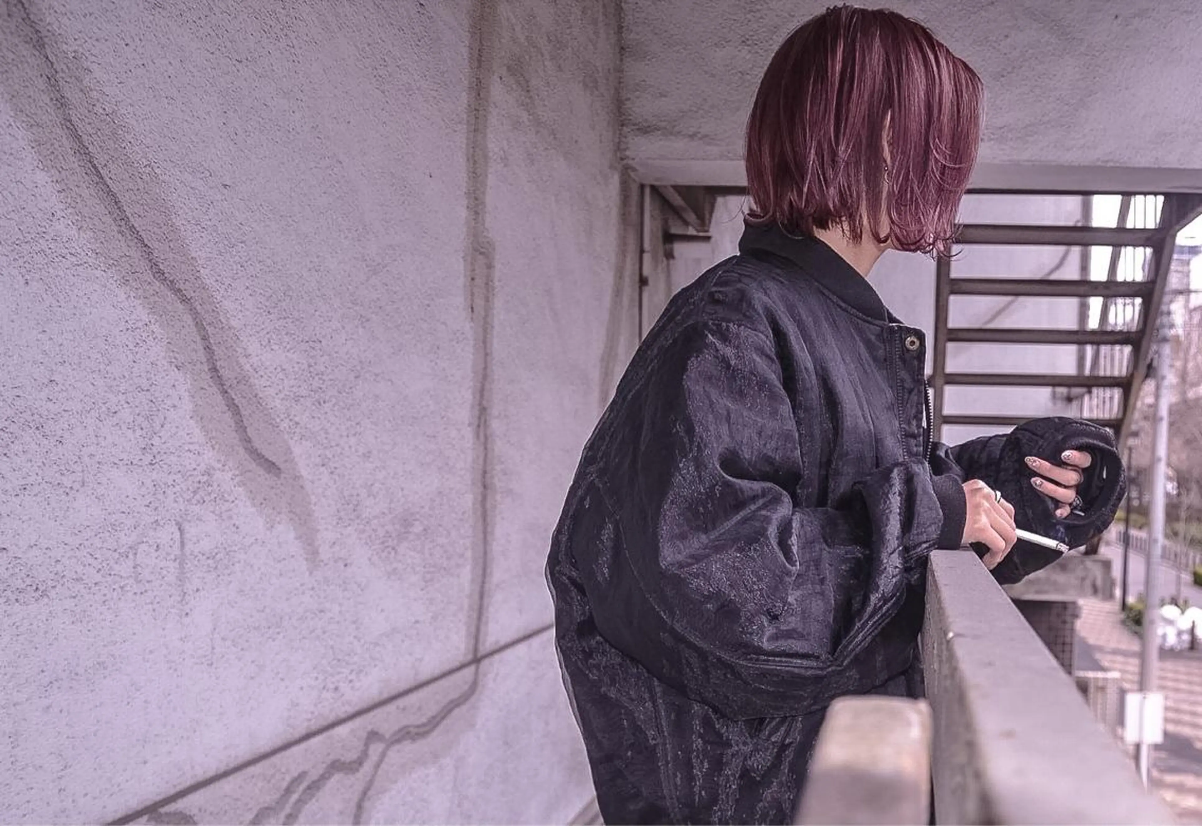 ショート カラー 堀江/心斎橋/西大橋 四ツ橋【Vers】のヘアスタイル