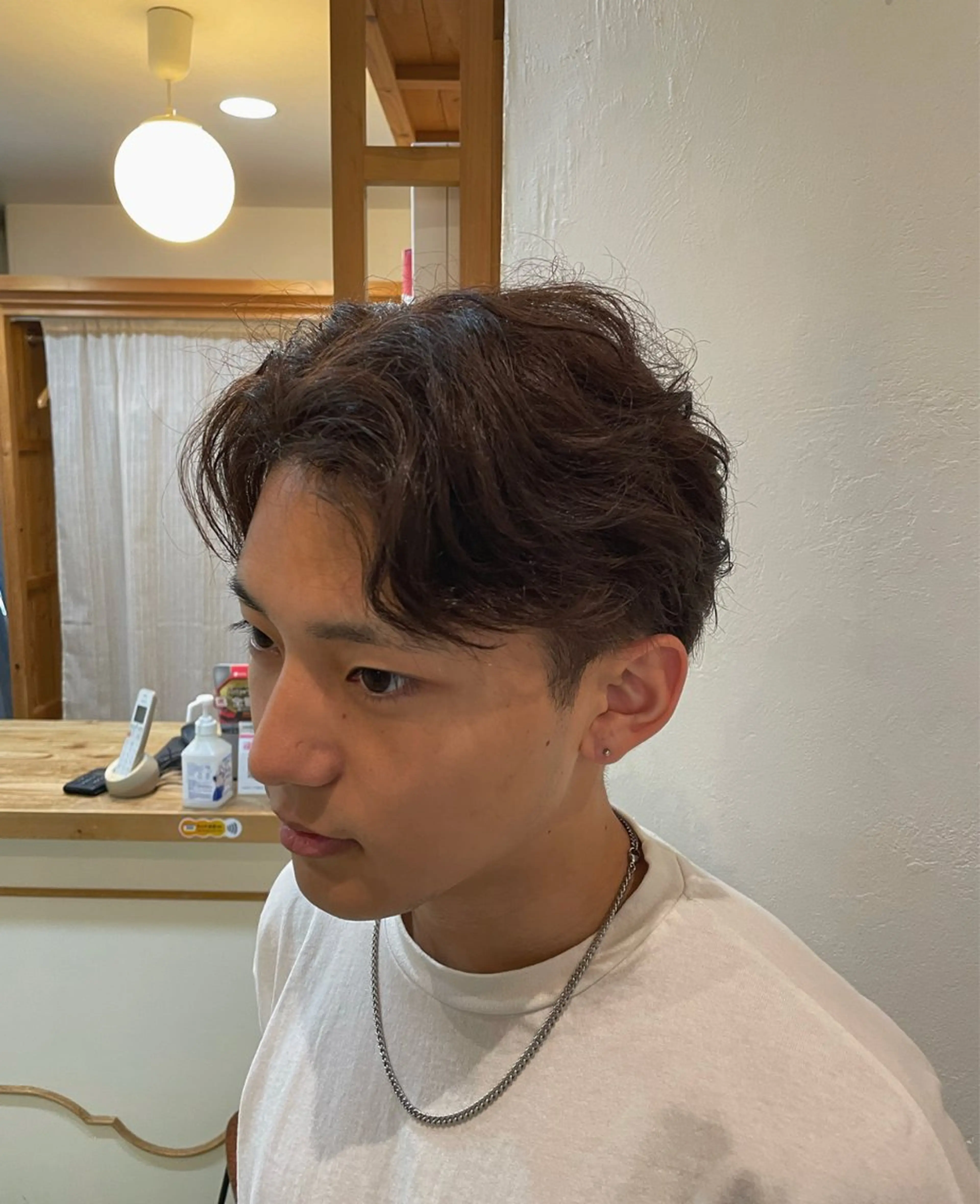 メンズ ヘアカラー ✨ショート/パーマ✨ たなかひろとのヘアスタイル