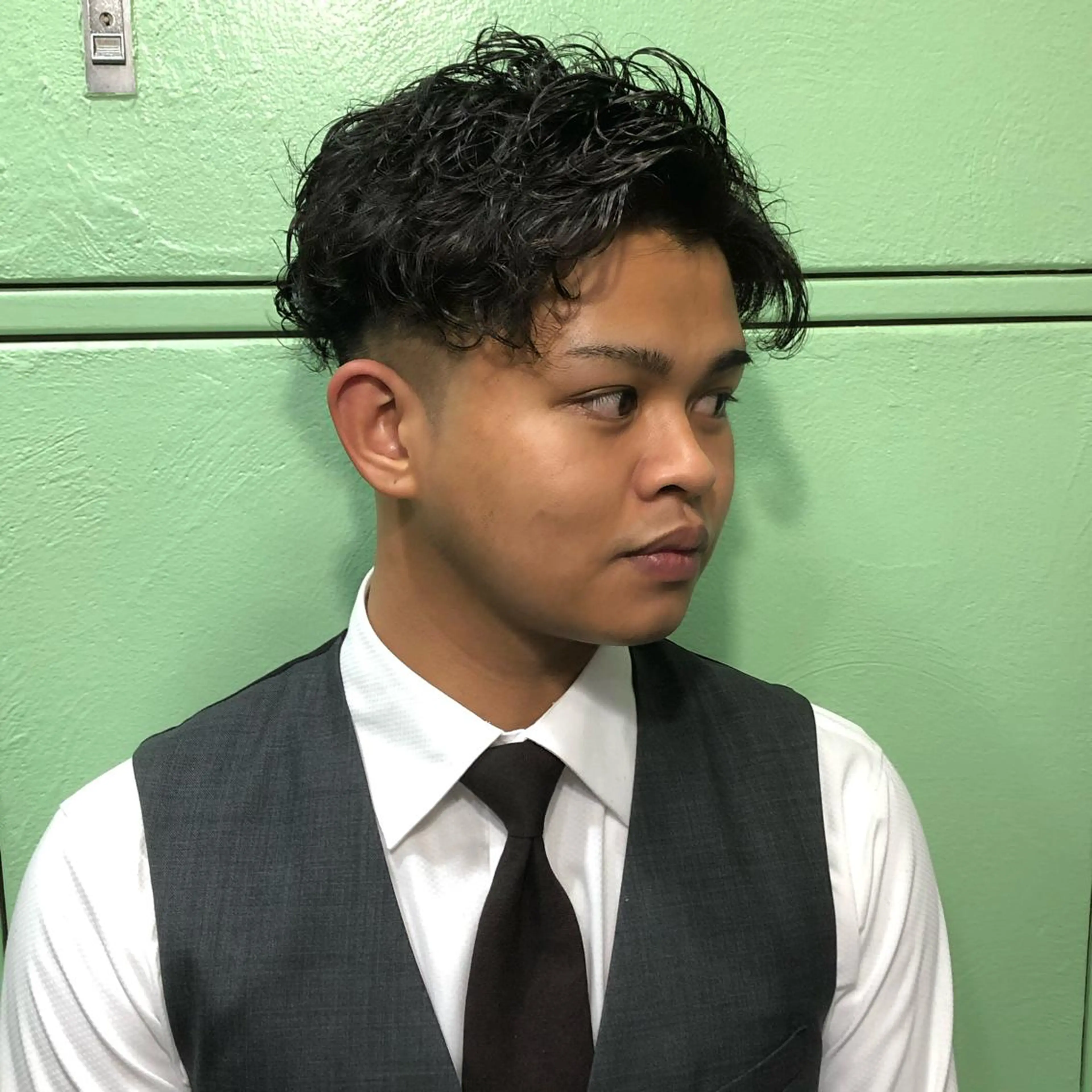 メンズ 渋谷/フェード/ 國分 翔のヘアスタイル