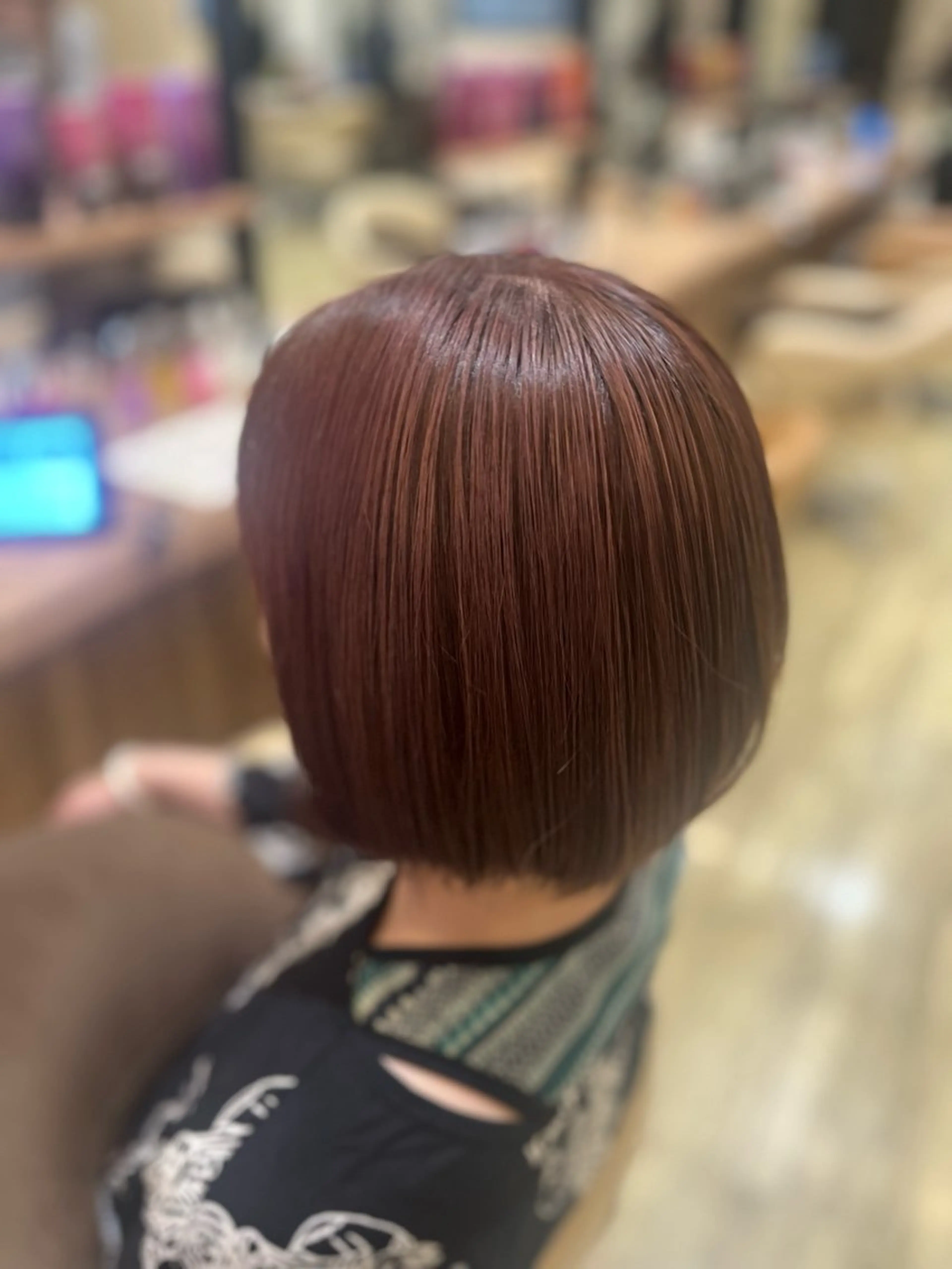 お手入れ簡単カット+艶カラー✨の写真