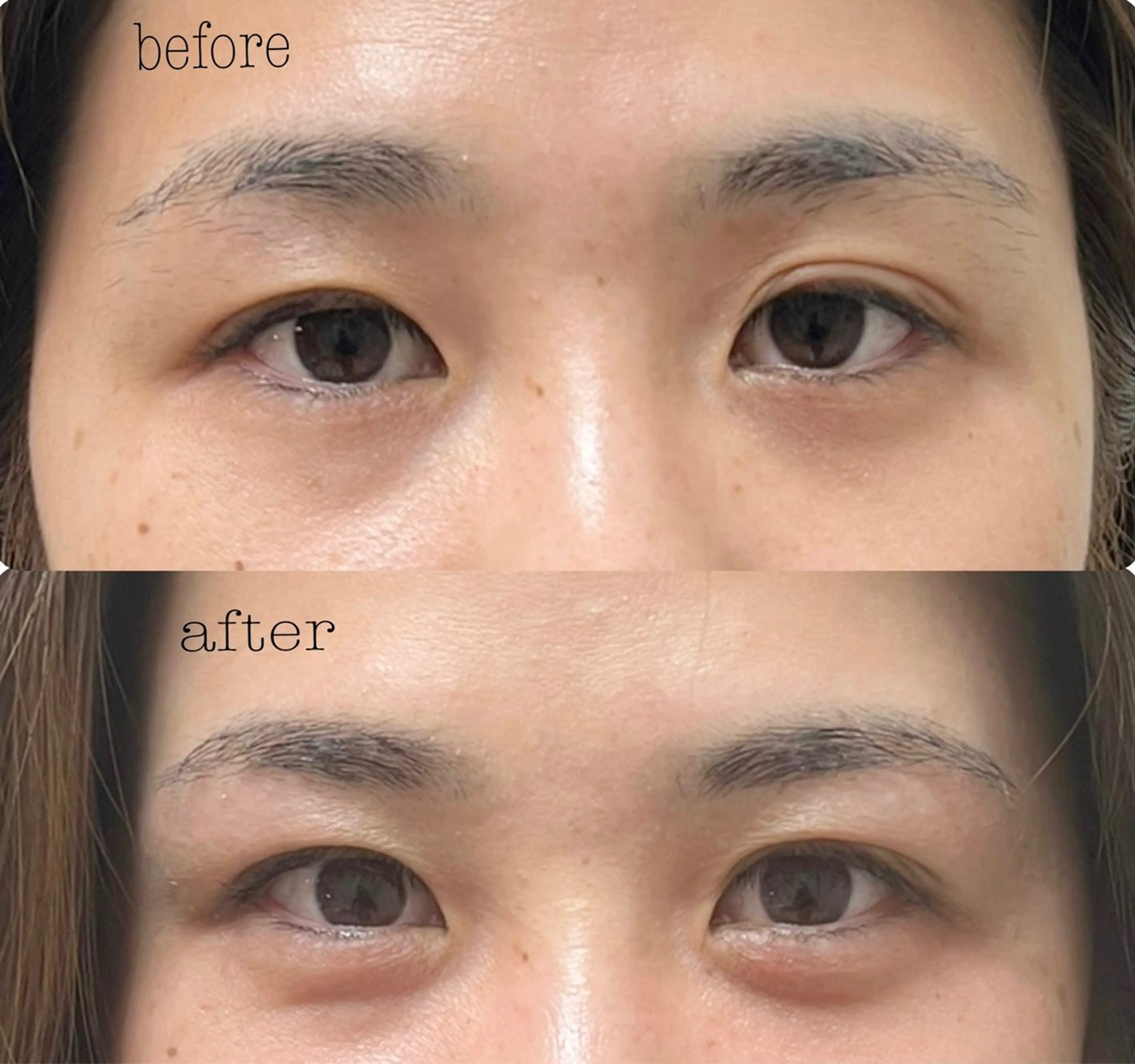 ハリウッドブロウリフト＋眉waxの写真