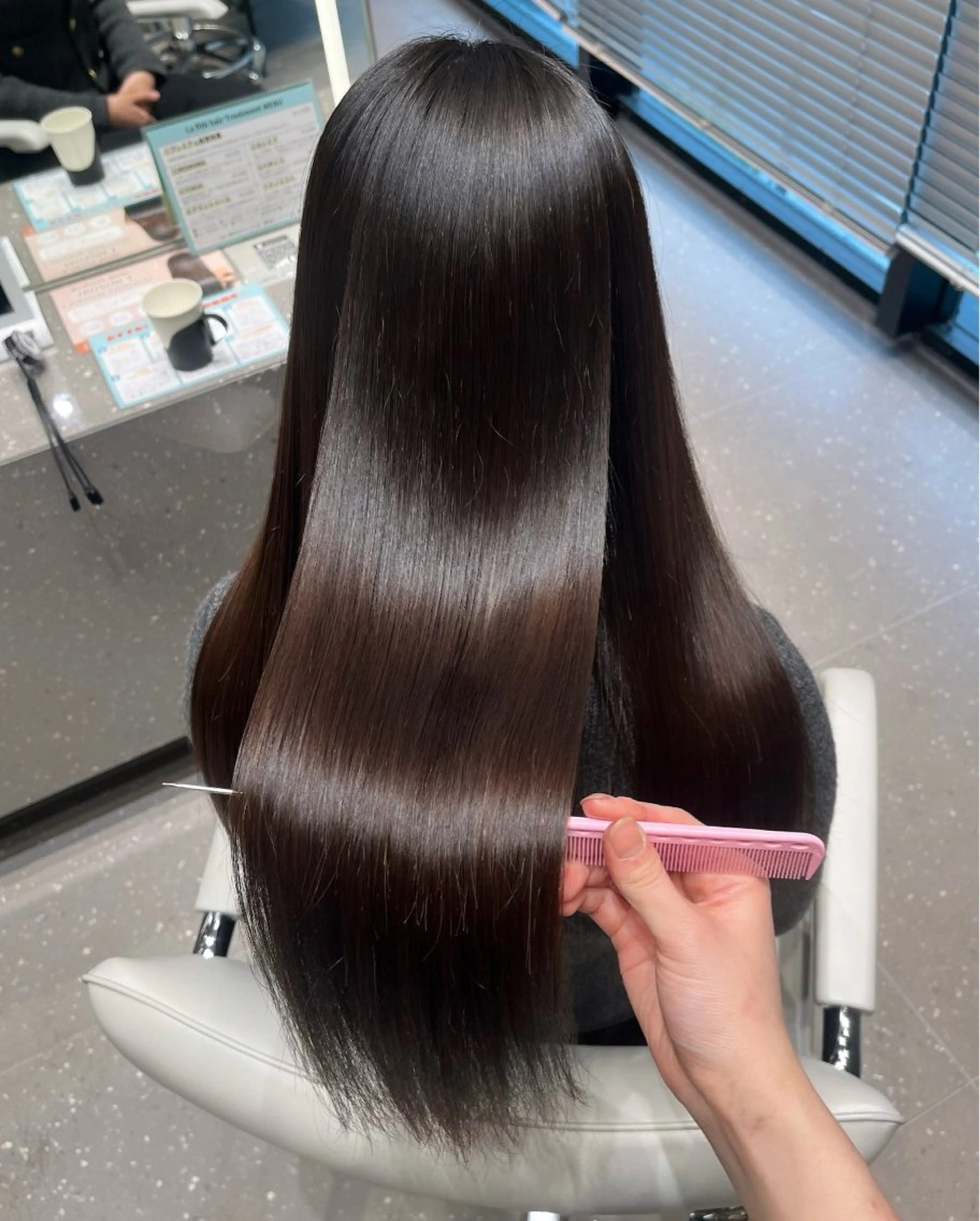 ロング トリートメント 🎀艶モテ/髪質改善 🎀♡𝒀𝑼𝑨♡のヘアスタイル